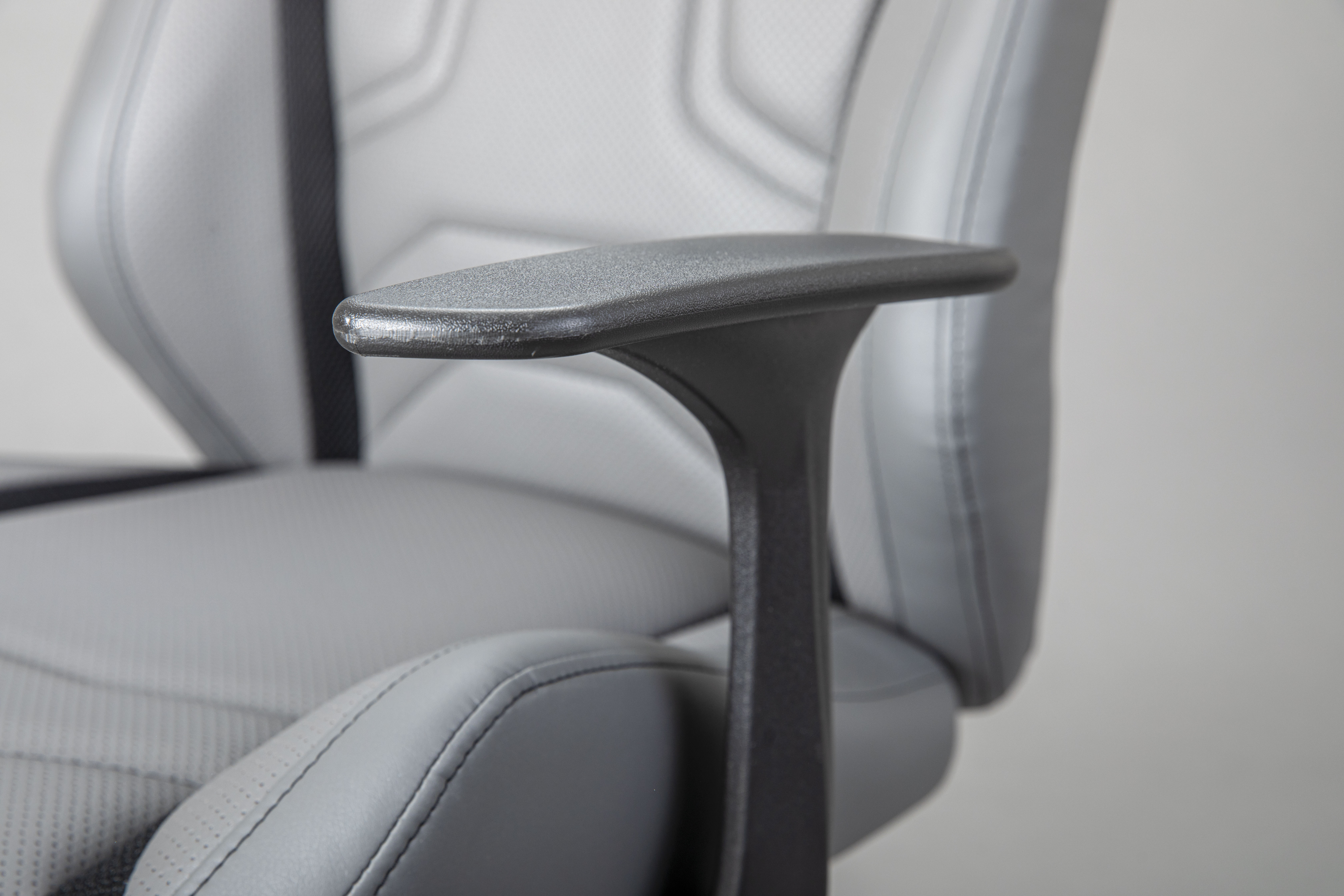 Chaise de bureau Lysander - gris/ noir - Image 3