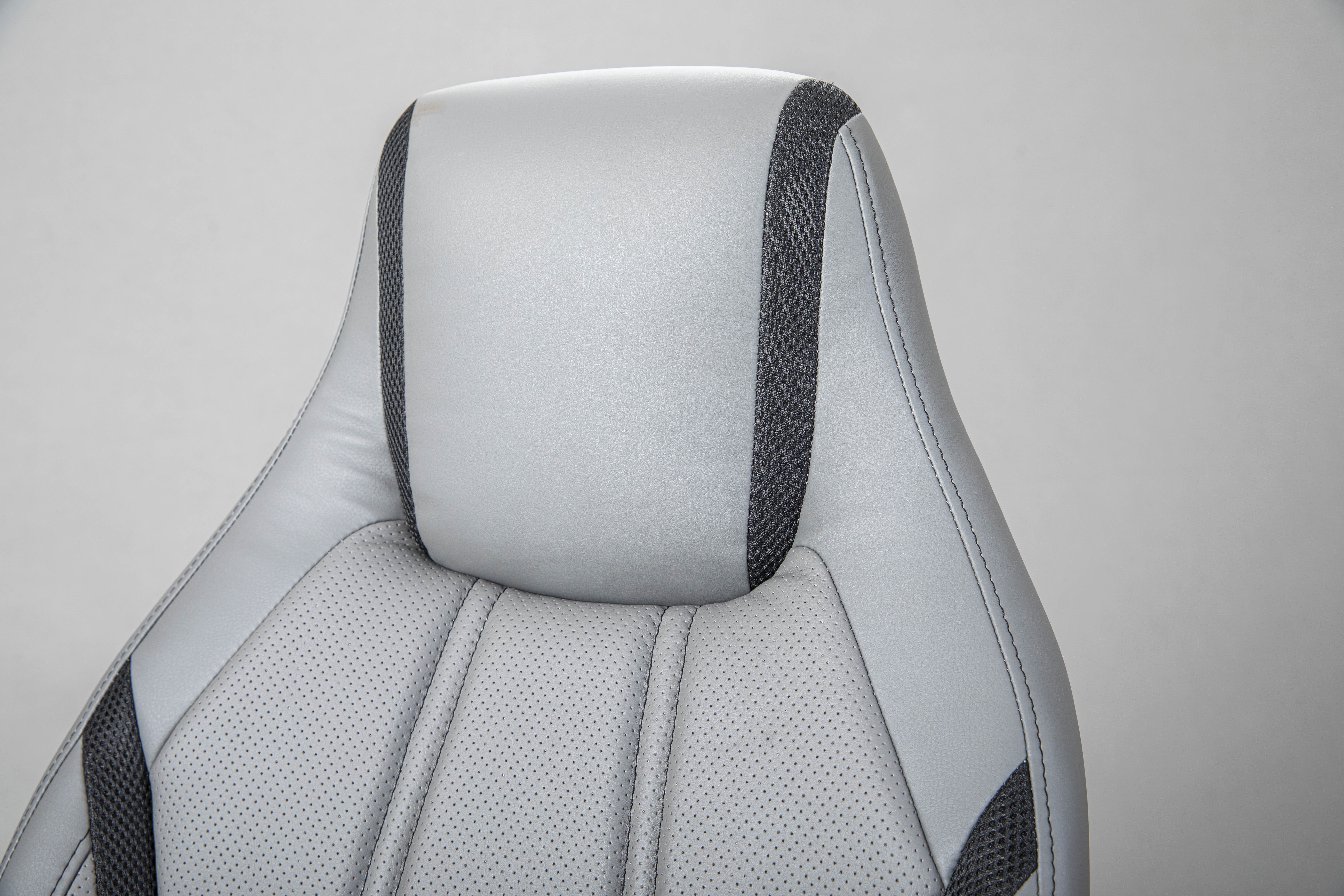 Chaise de bureau Lysander - gris/ noir - Image 5