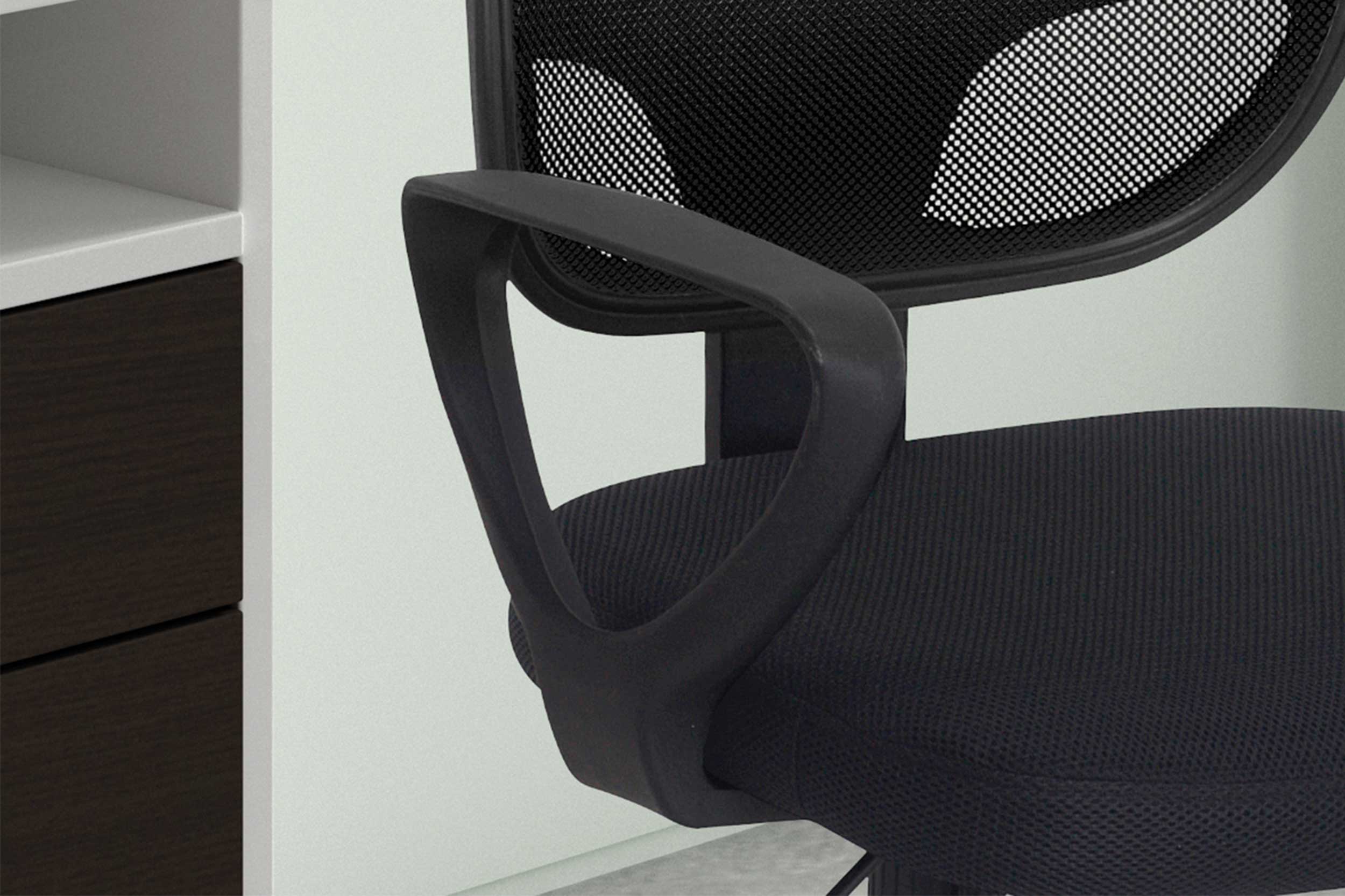 Chaise de bureau Pipa - noir - Image 4