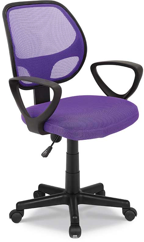 Chaise de bureau Pipa - violet - Image 7
