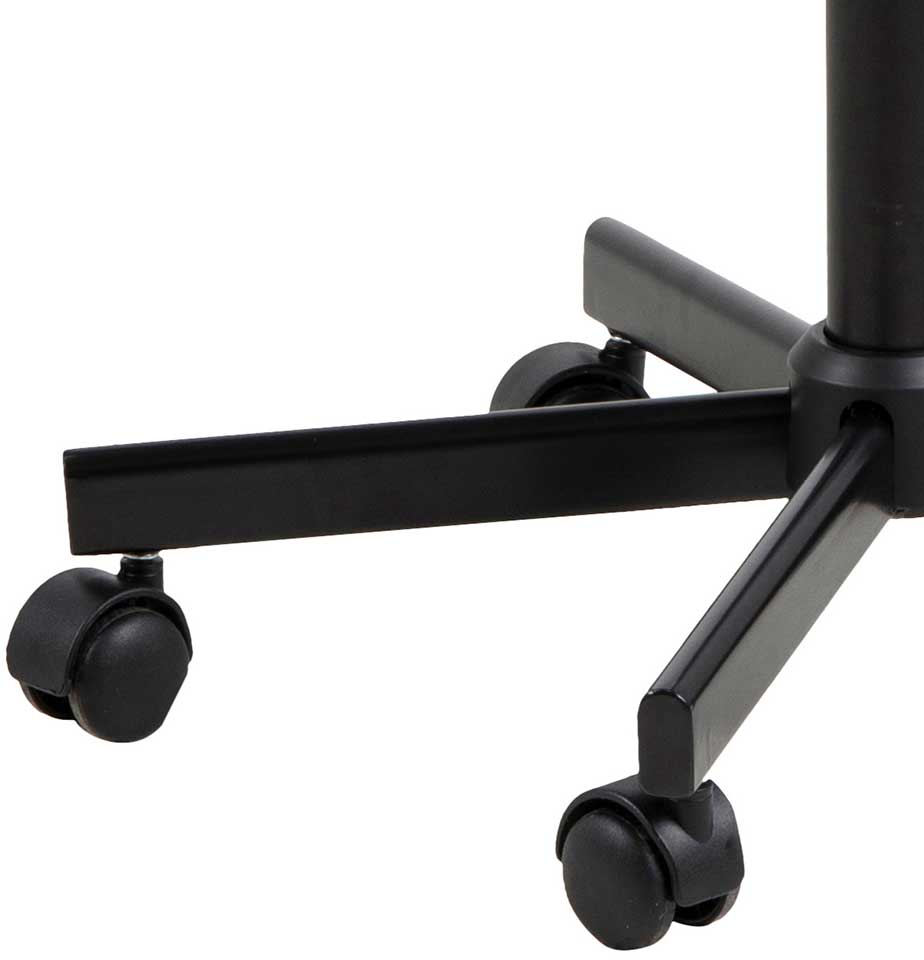 Chaise de bureau Tilda - cognac/noir - Image 5