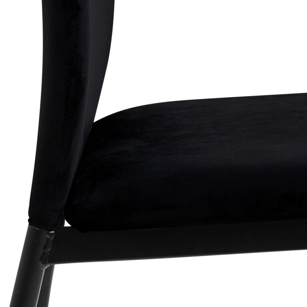 Chaise de salle à manger Demina - noir - Image 3