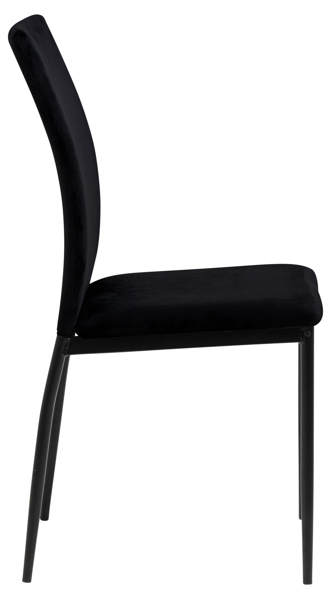 Chaise de salle à manger Demina - noir - Image 6