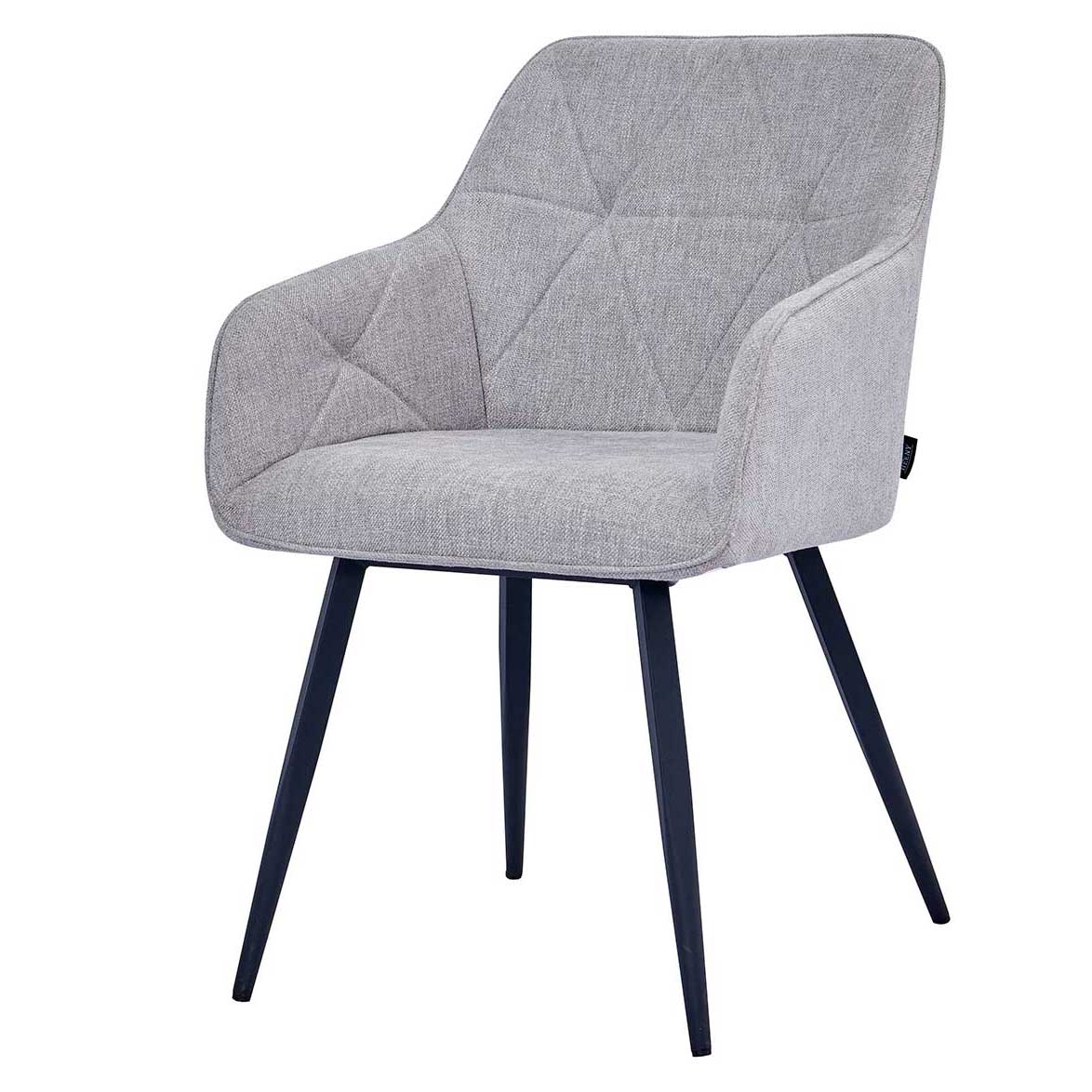 Chaise de salle à manger Gibson - gris - Image 4