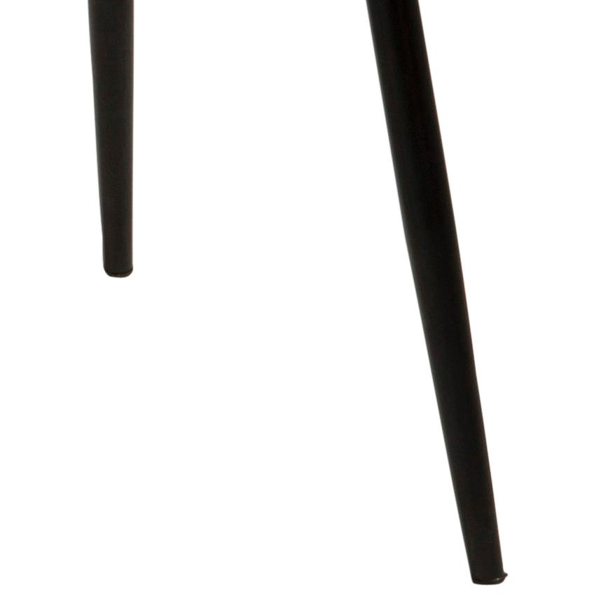 Chaise de salle à manger - gris foncé/noir - Image 4