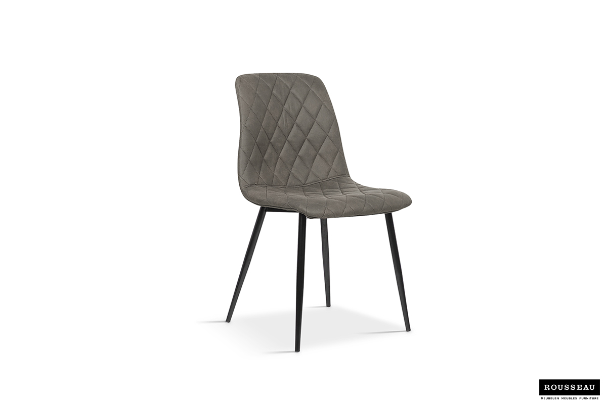 Chaise de salle à manger Maletto-gris - Image 10