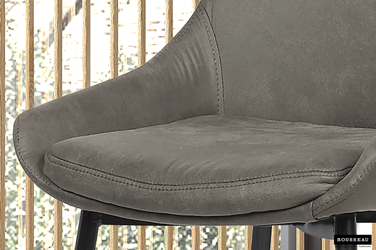 Chaise de salle à manger Mirano-gris - Image 2