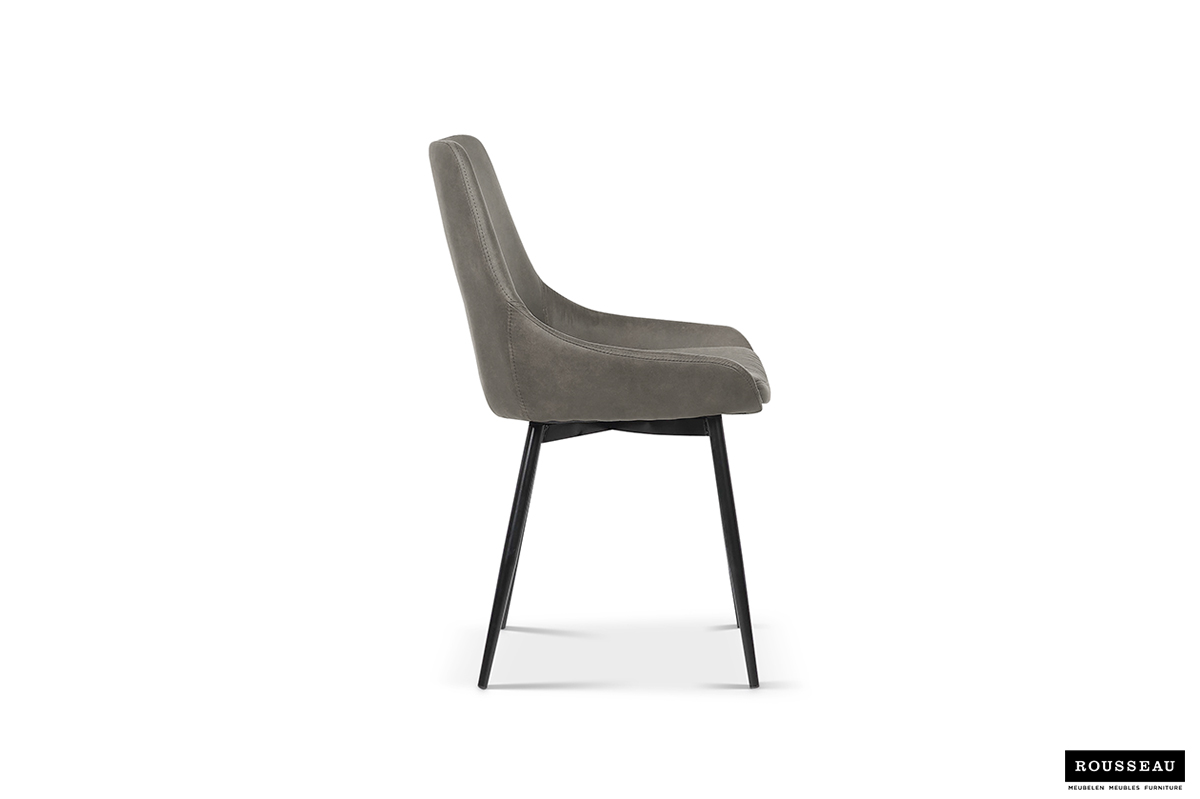 Chaise de salle à manger Mirano-gris - Image 7