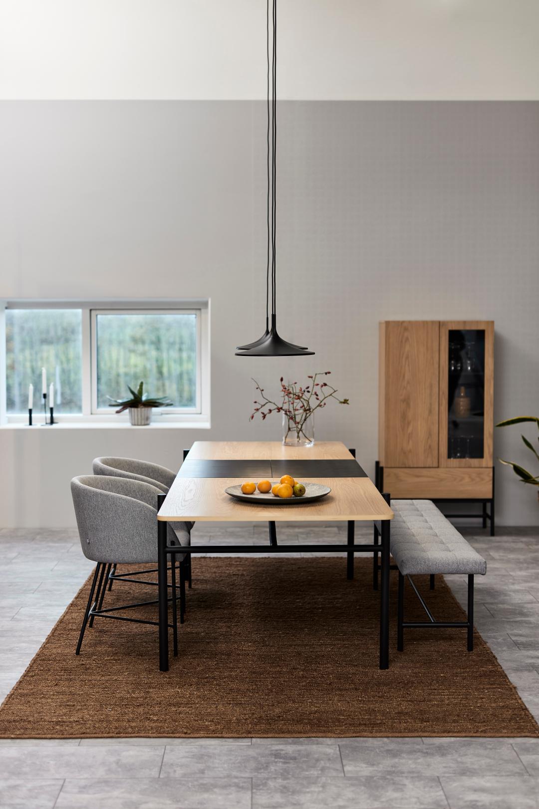 Chaise de salle à manger Nelsie - gris/ noir - Image 6