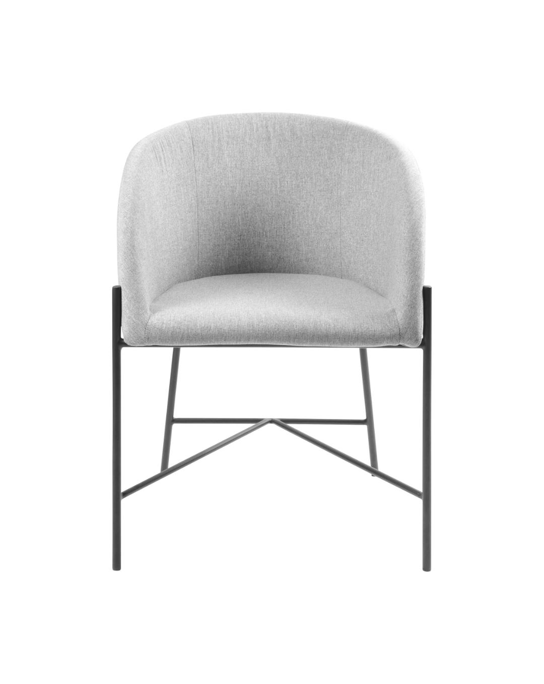 Chaise de salle à manger Nelsie - gris/ noir - Image 9