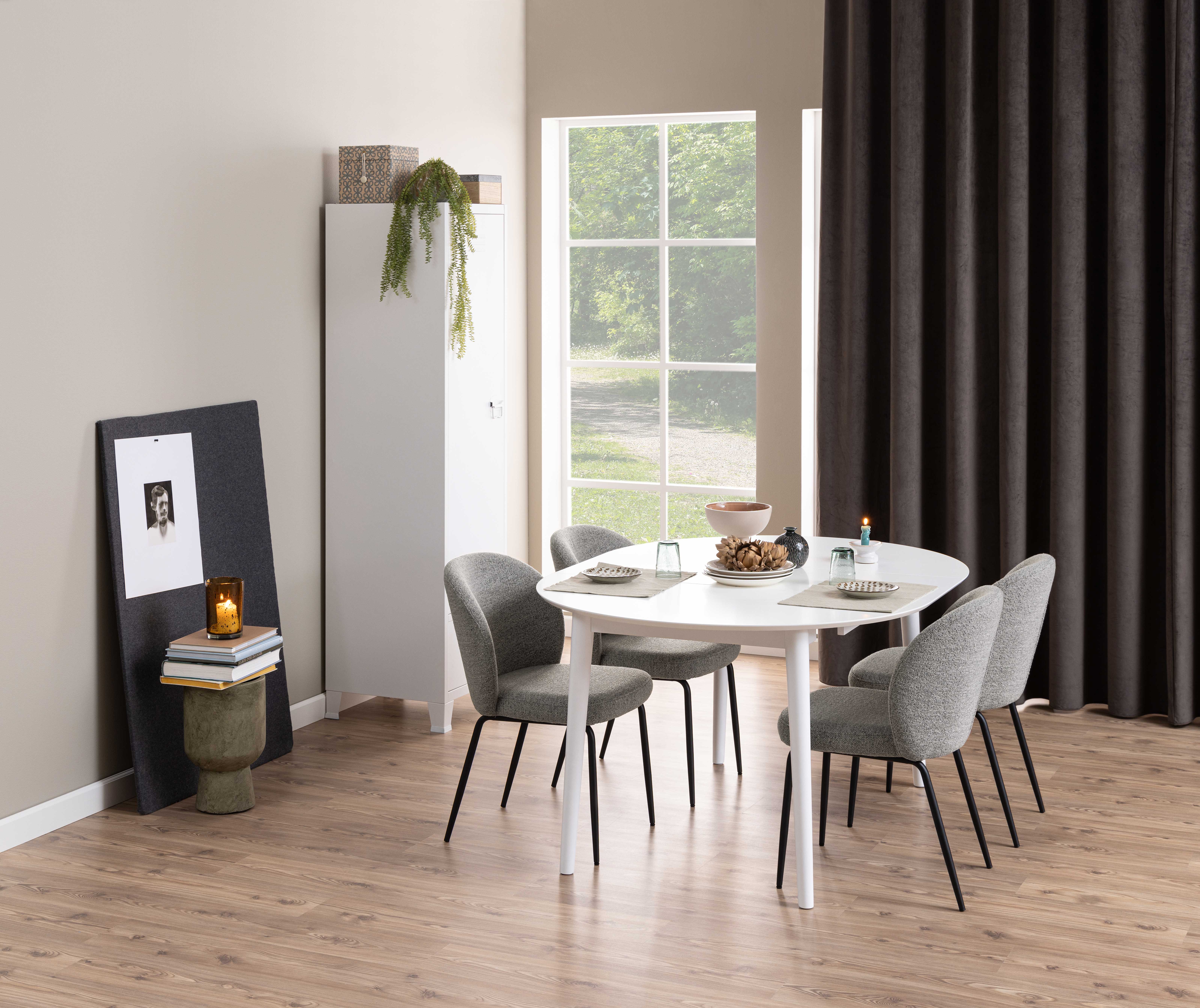 Chaise de salle à manger Patricia - gris - Image 12