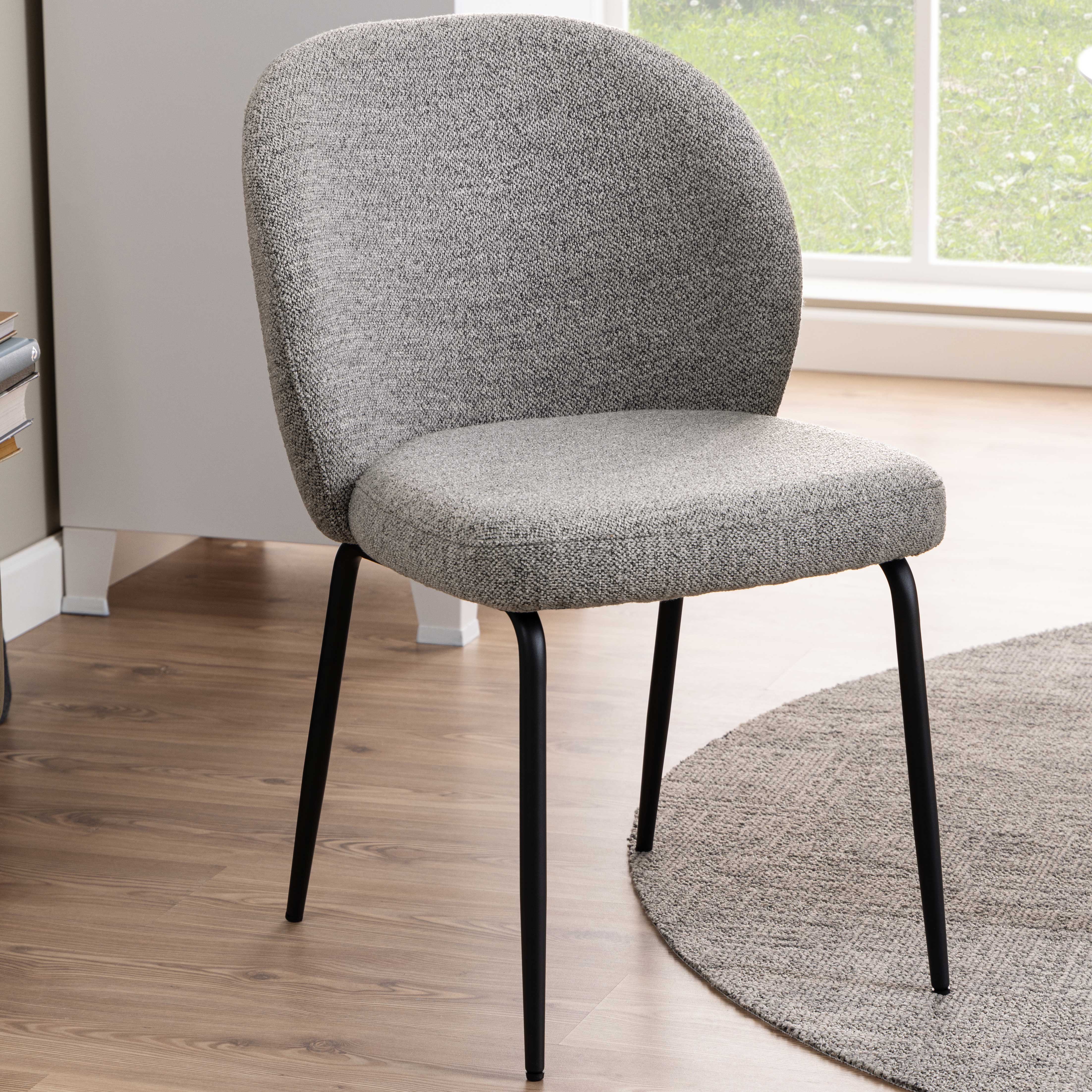 Chaise de salle à manger Patricia - gris