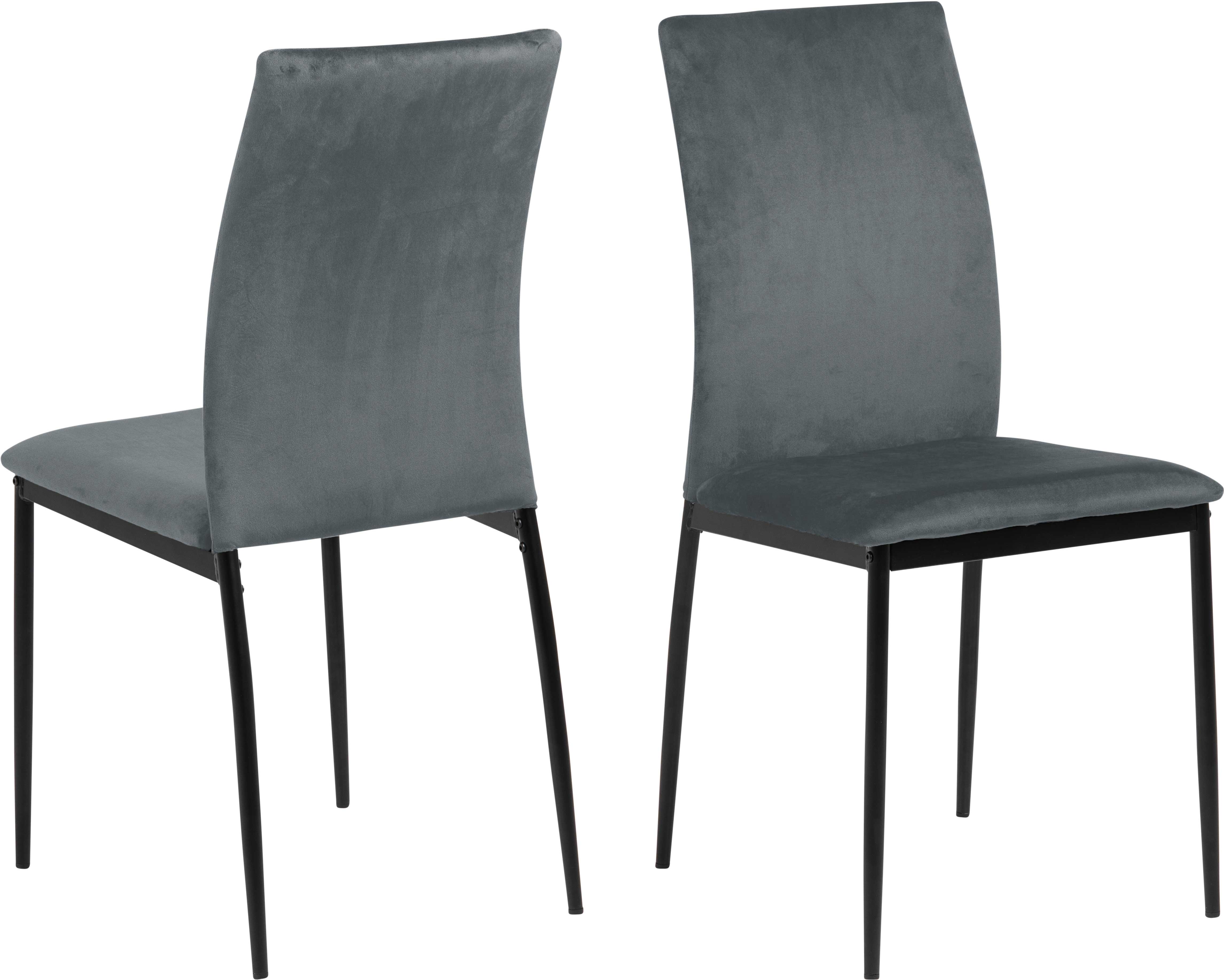 Chaise Demir - gris foncé/noir - Image 3