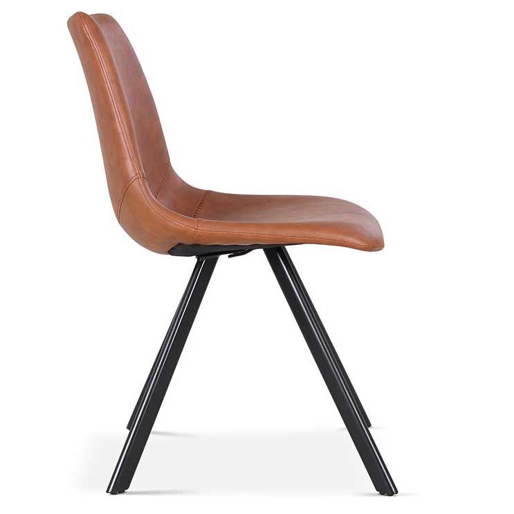 Chaise Emmy - cognac - Image 2