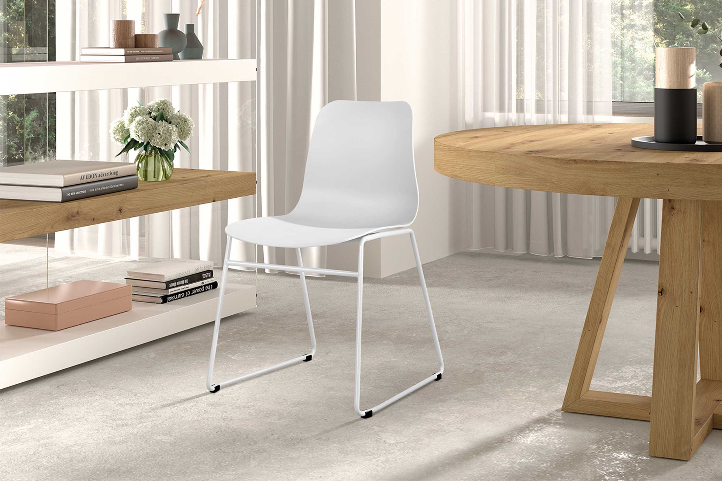 Chaise Marie - blanc - Image 6