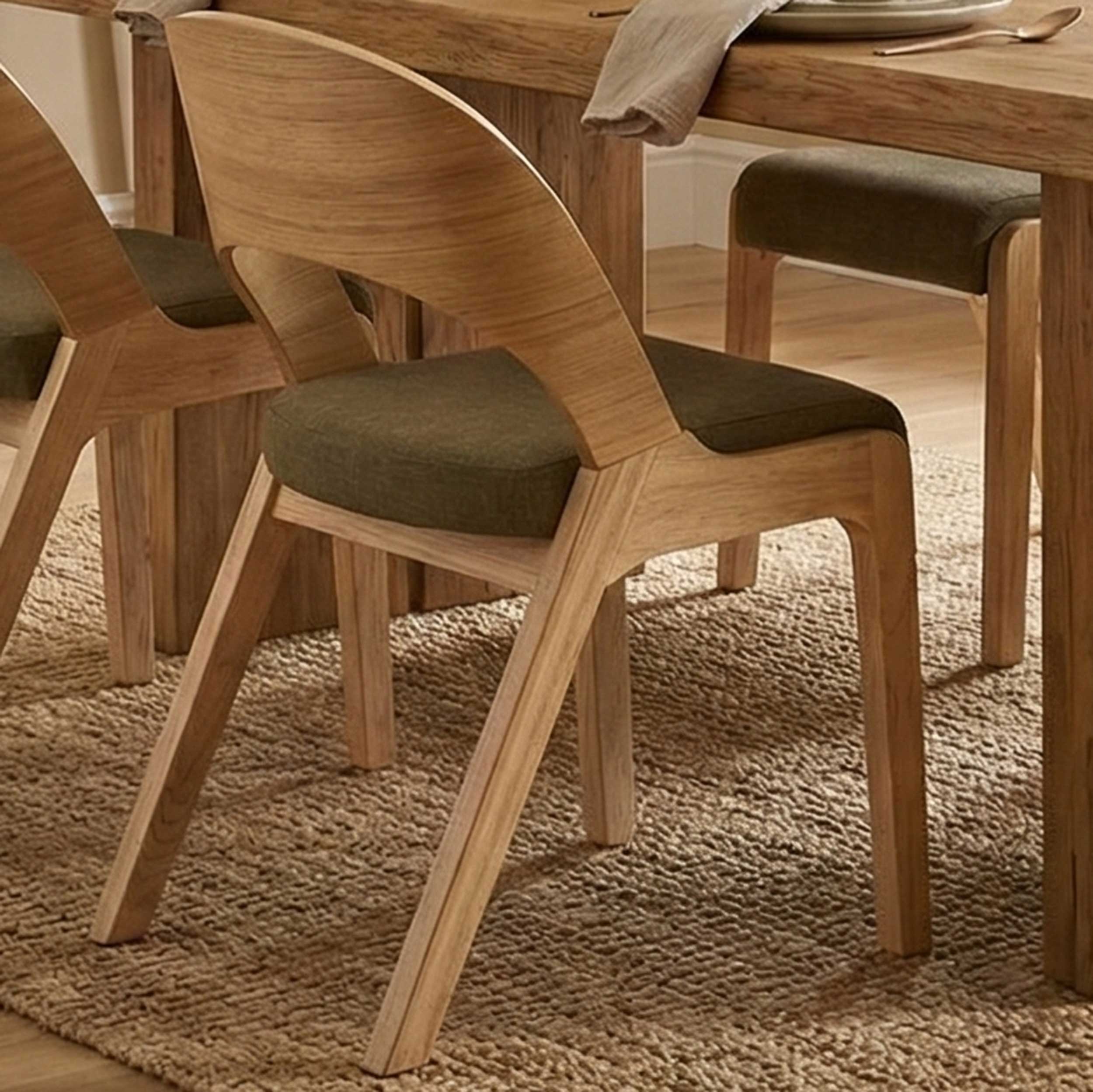 Chaise Ulrike - bois/brun - Image 1