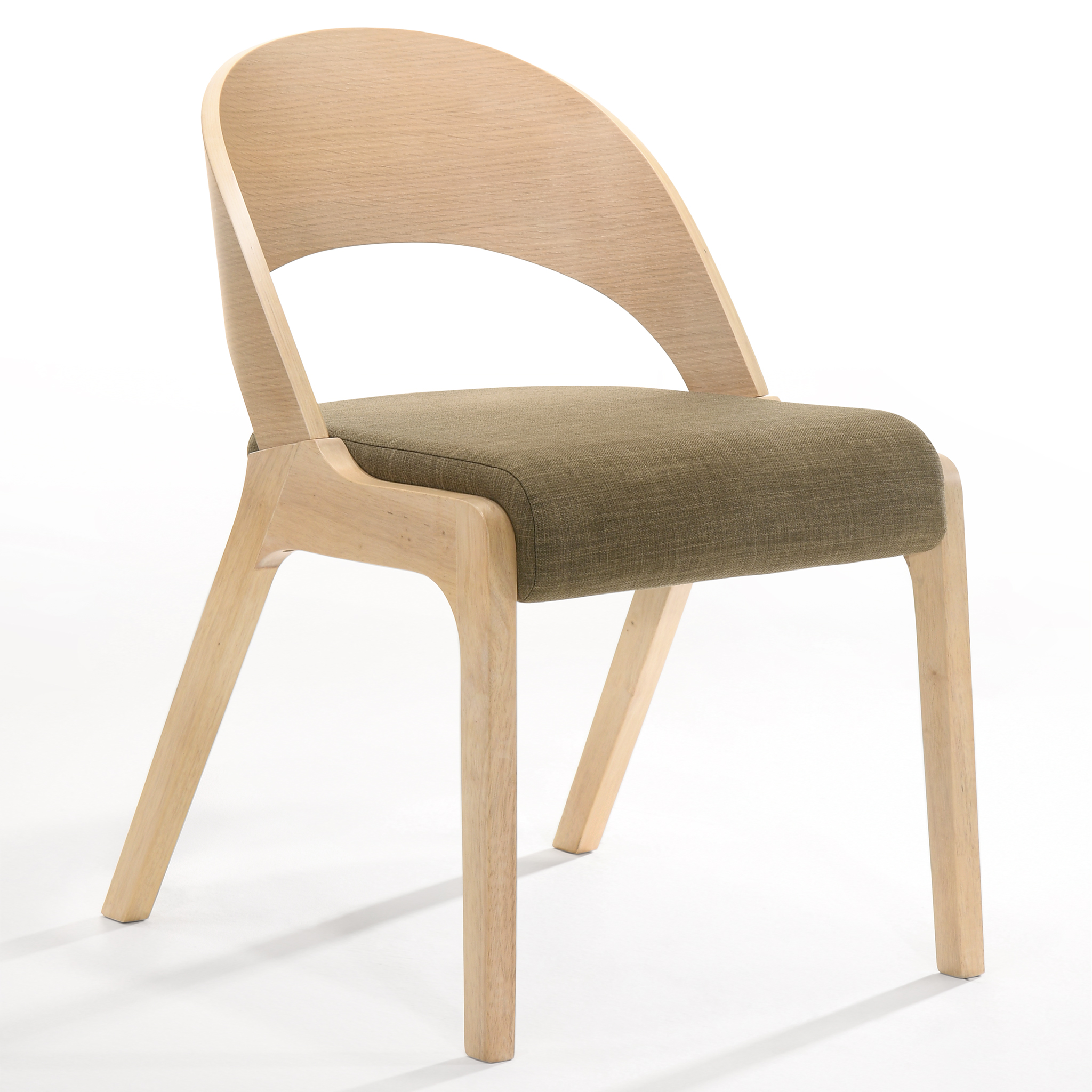 Chaise Ulrike - chêne/brun - Image 2
