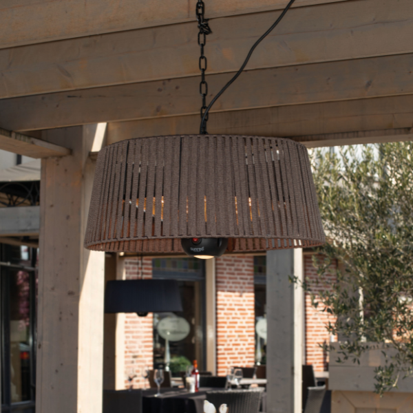 Chauffe-terrasse Alix 60cm pendant - brun - Image 2