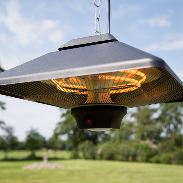 Chauffe-terrasse avec éclairage Pica 43cm - noir - Image 3