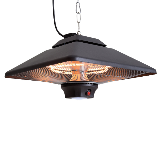 Chauffe-terrasse avec éclairage Pica 43cm - noir - Image 5