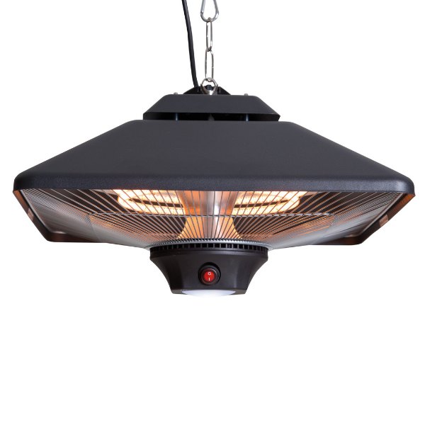 Chauffe-terrasse avec éclairage Pica 43cm - noir - Image 6