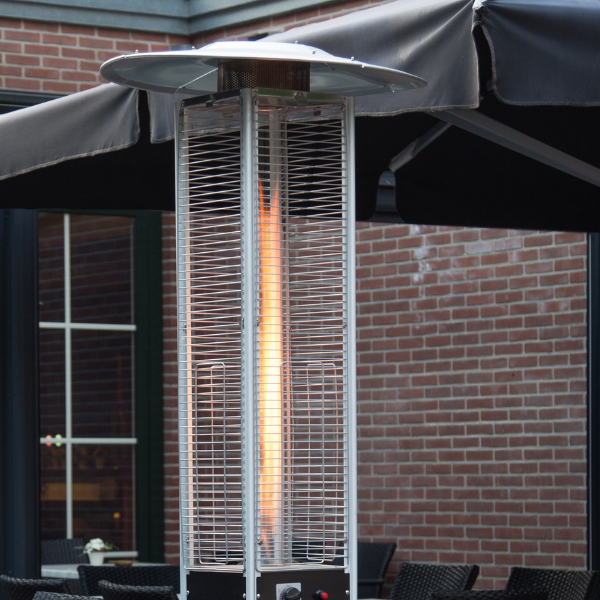 Chauffe-terrasse Fiamma à gaz 81x221cm - noir - Image 3