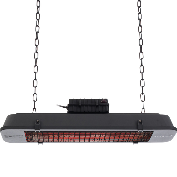 Chauffe-terrasse Isaac 70cm modèle suspendue - noir - Image 8