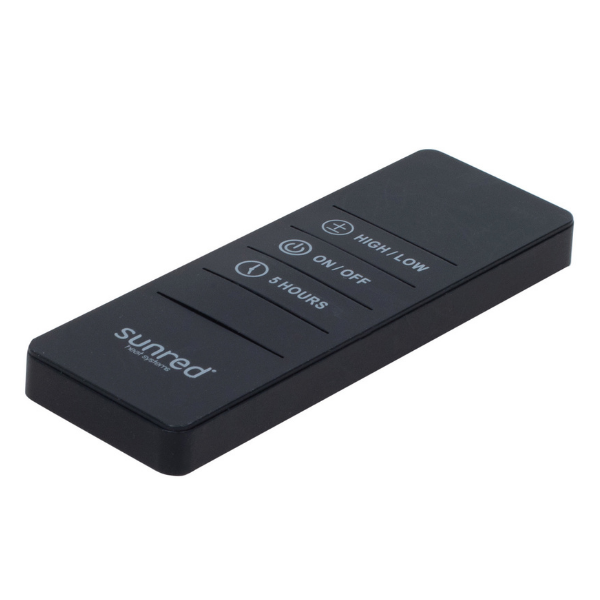 Chauffe-terrasse Neva 109x23cm - noir - Image 2