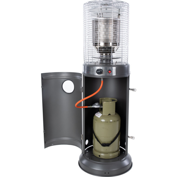 Chauffe-terrasse Perseus au gaz 46x134cm - gris - Image 7