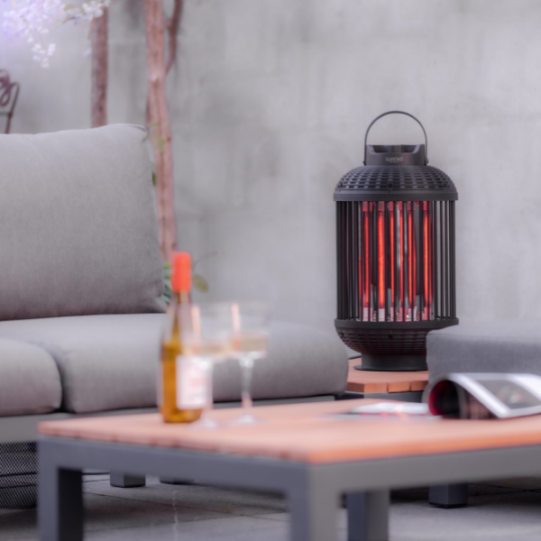 Chauffe-terrasse Rantan 29cm - noir - Image 2