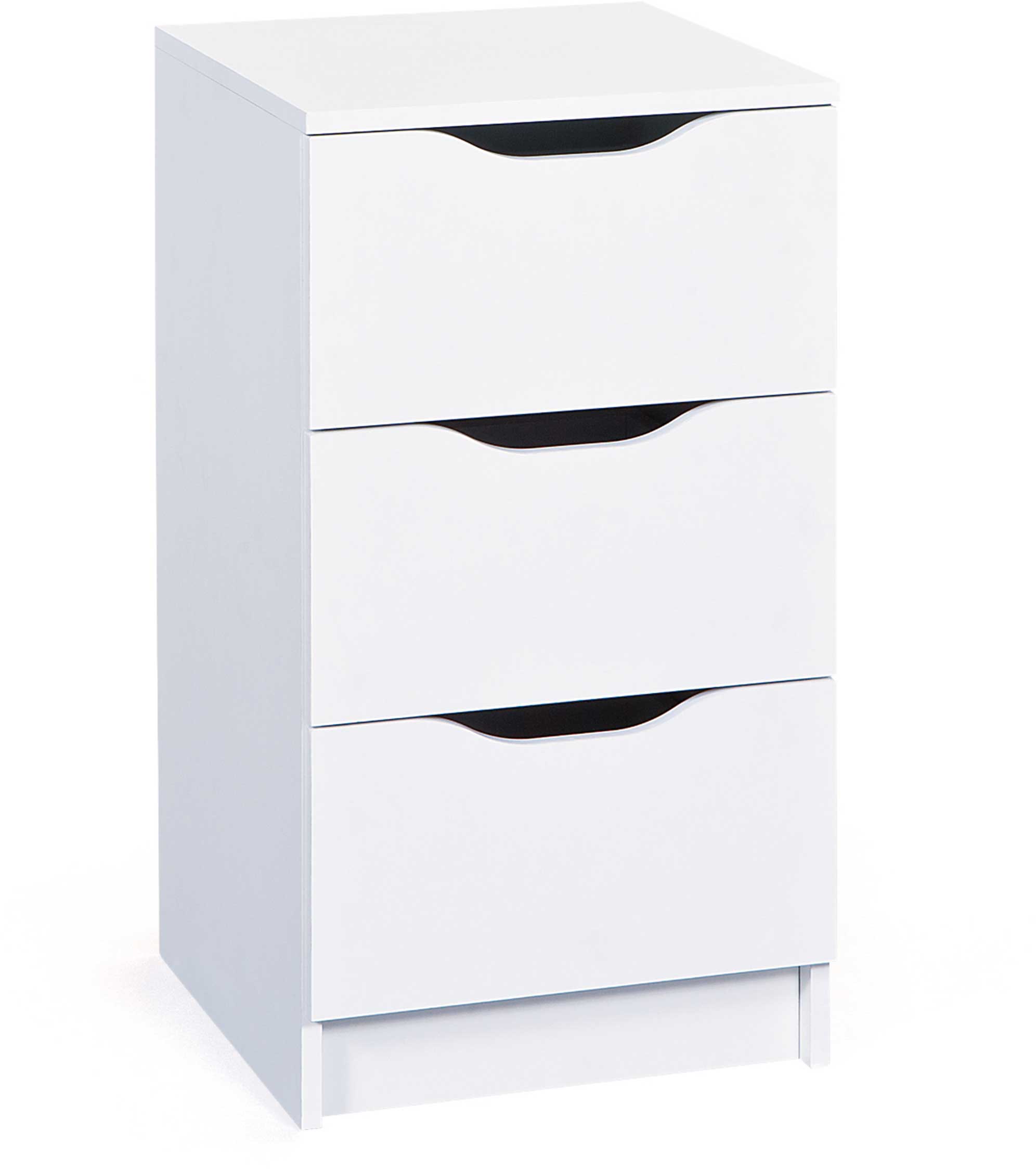 Chiffonnier Westphalen 3 tiroirs - blanc - Image 2