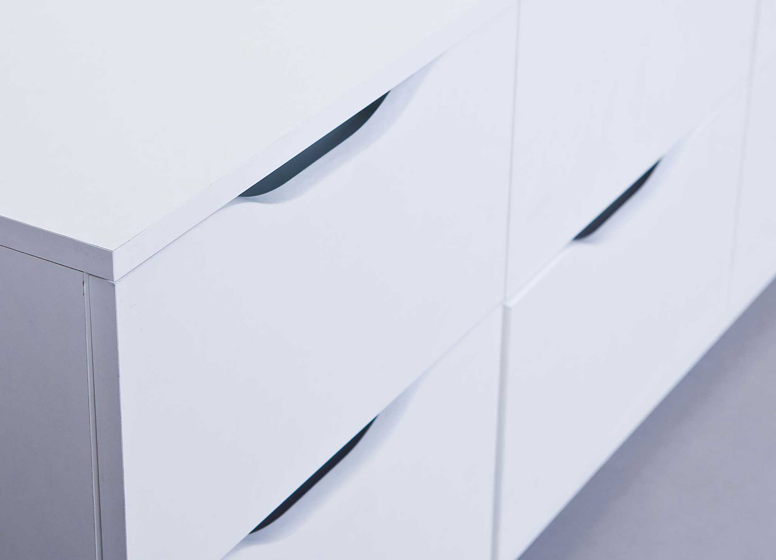 Chiffonnier Westphalen 6 tiroirs - blanc - Image 7