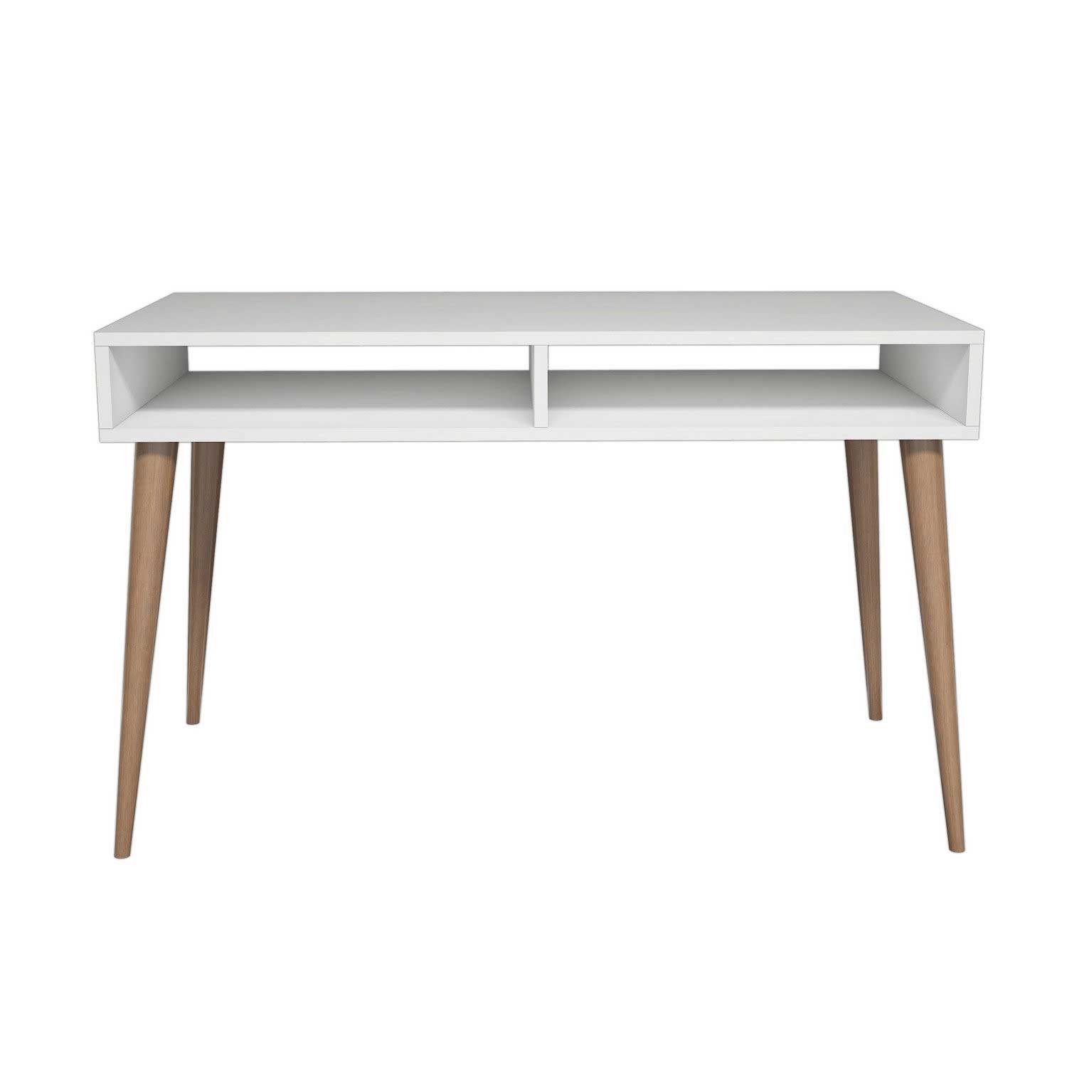 Cisto Bureau d'étude | 100 % MÉLAMINE | Blanc - Image 2