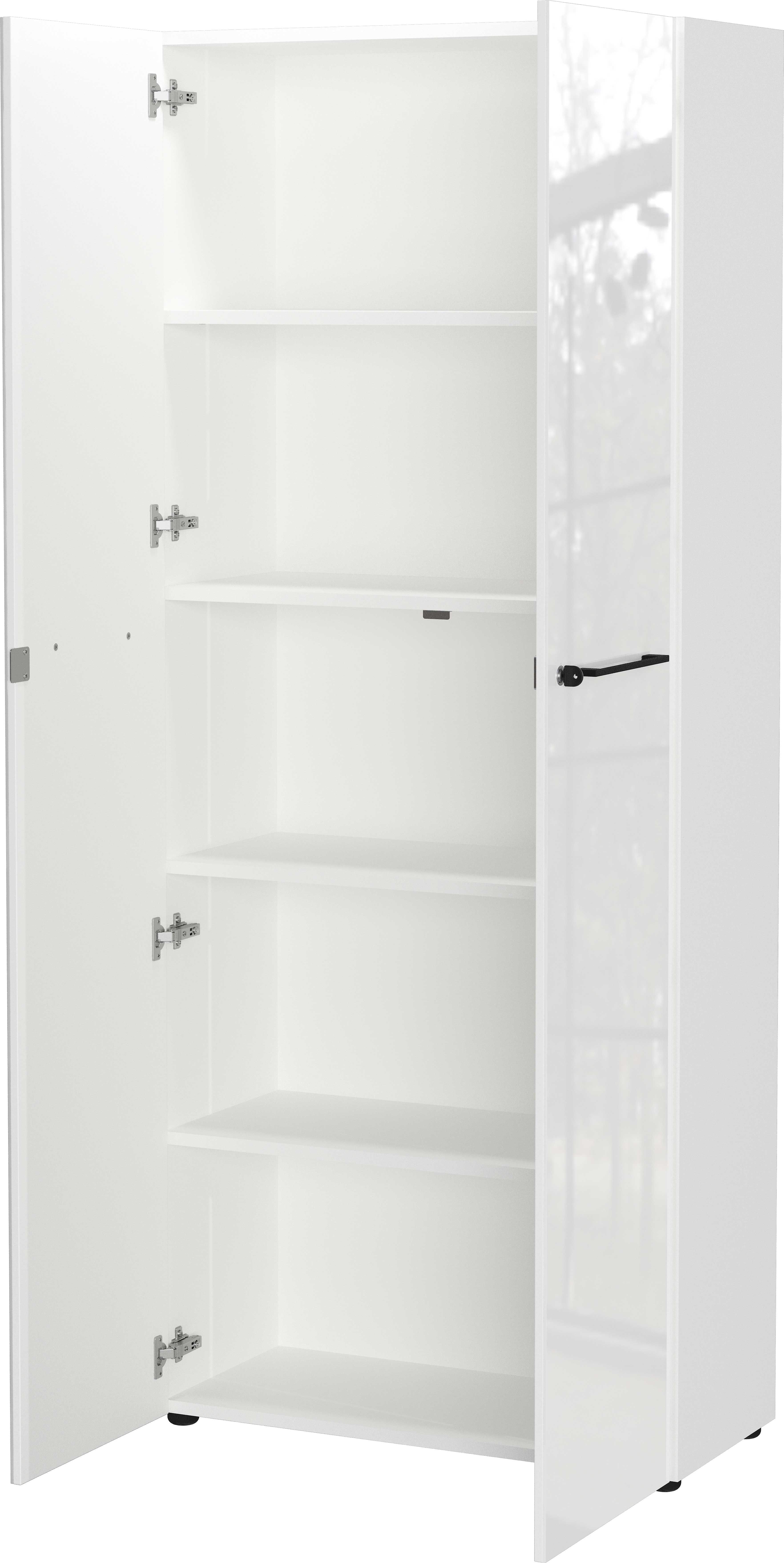 Classeur Mouna 80cm - blanc - Image 4