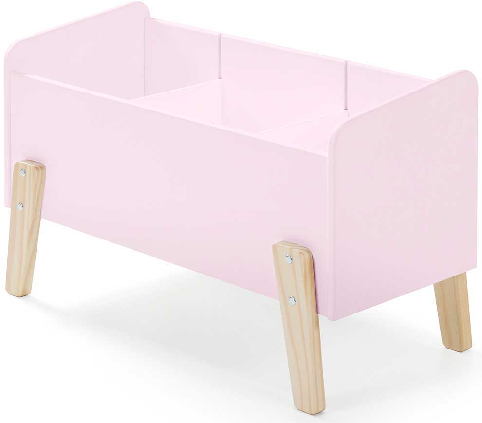 Coffre à jouets Kiddy - rose - Image 3