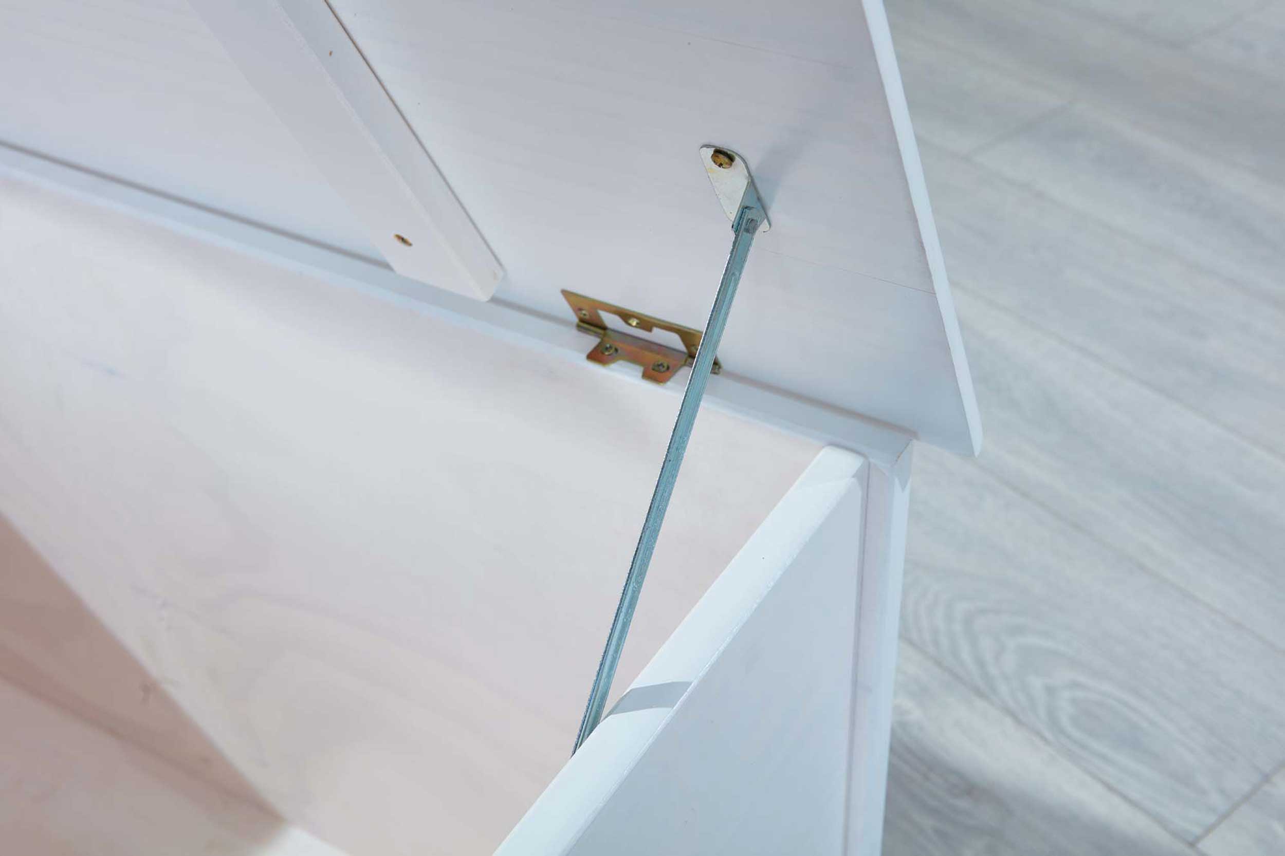 Coffre de rangement Emely - blanc - Image 3