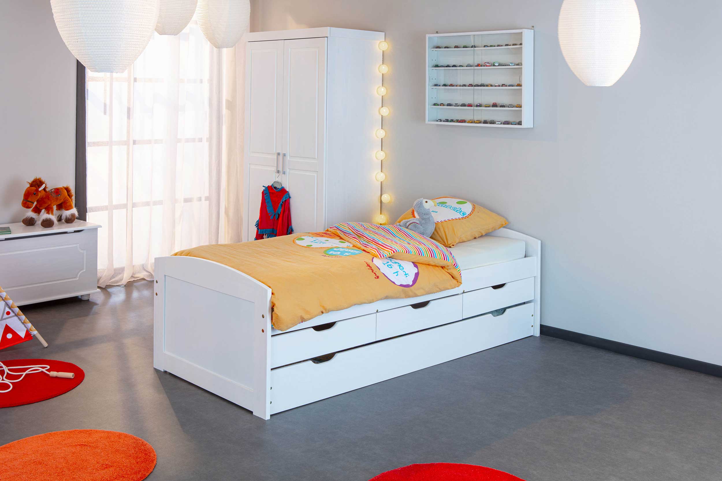 Coffre de rangement Emely - blanc - Image 6