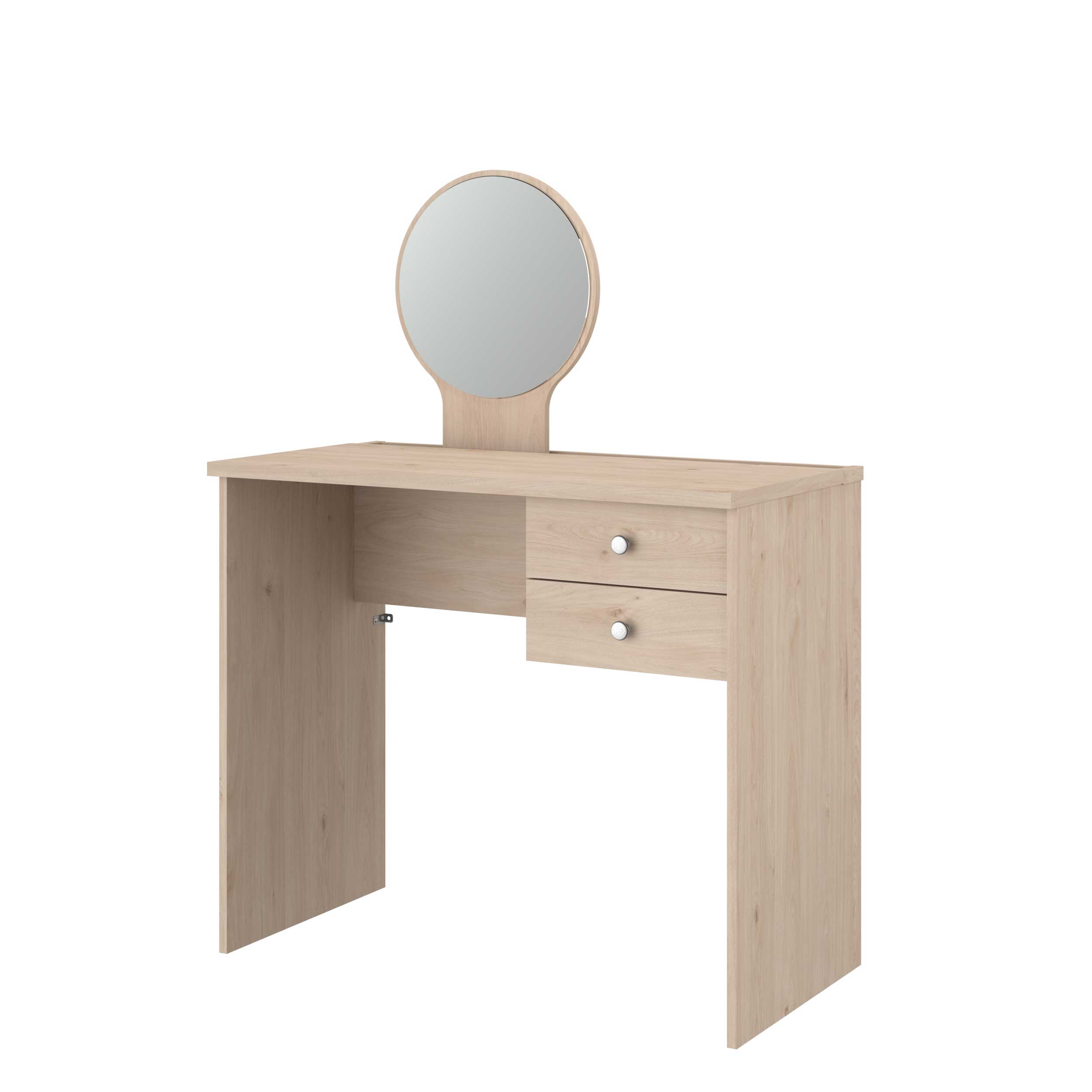 Coiffeuse Betty avec miroir - chêne - Image 12