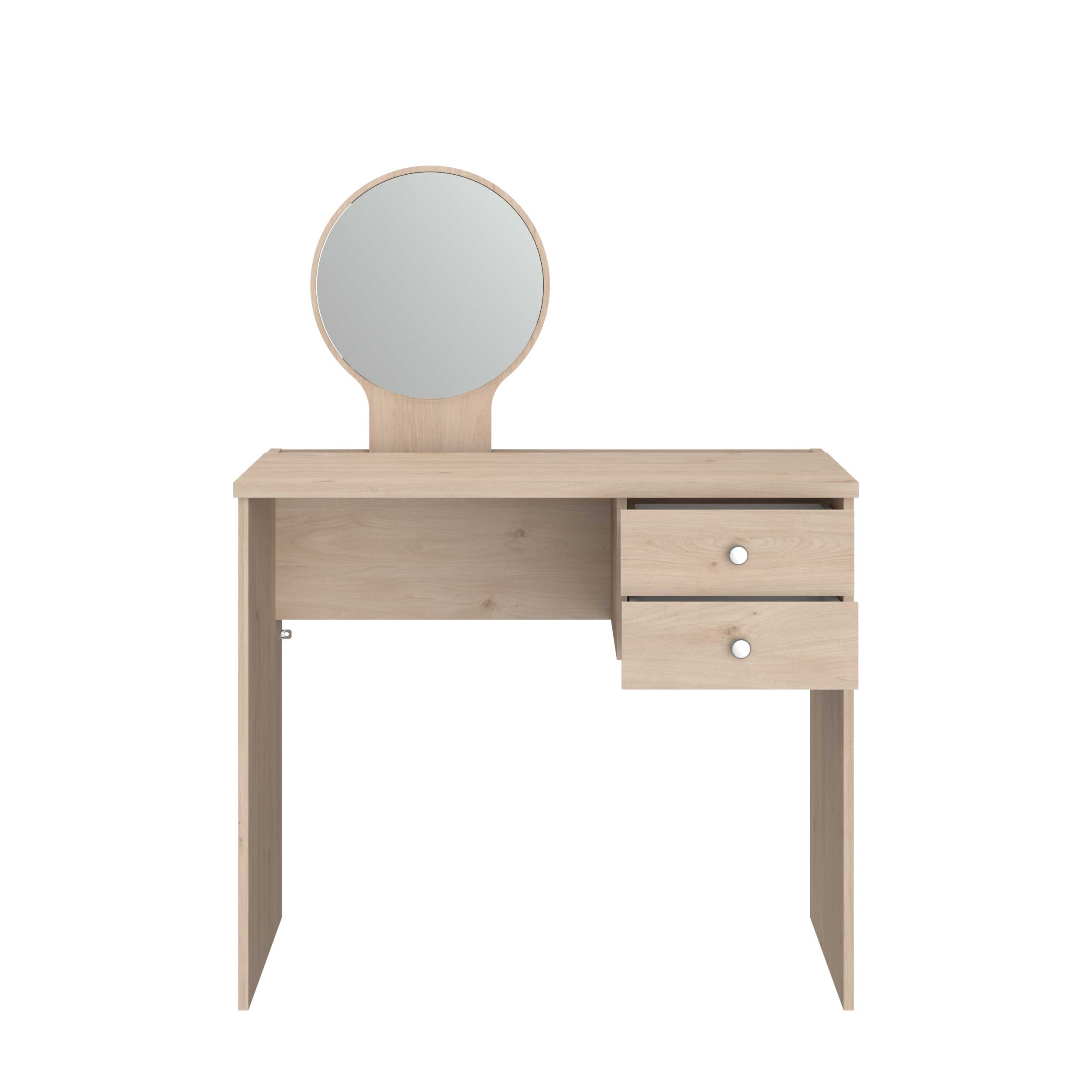 Coiffeuse Betty avec miroir - chêne - Image 6