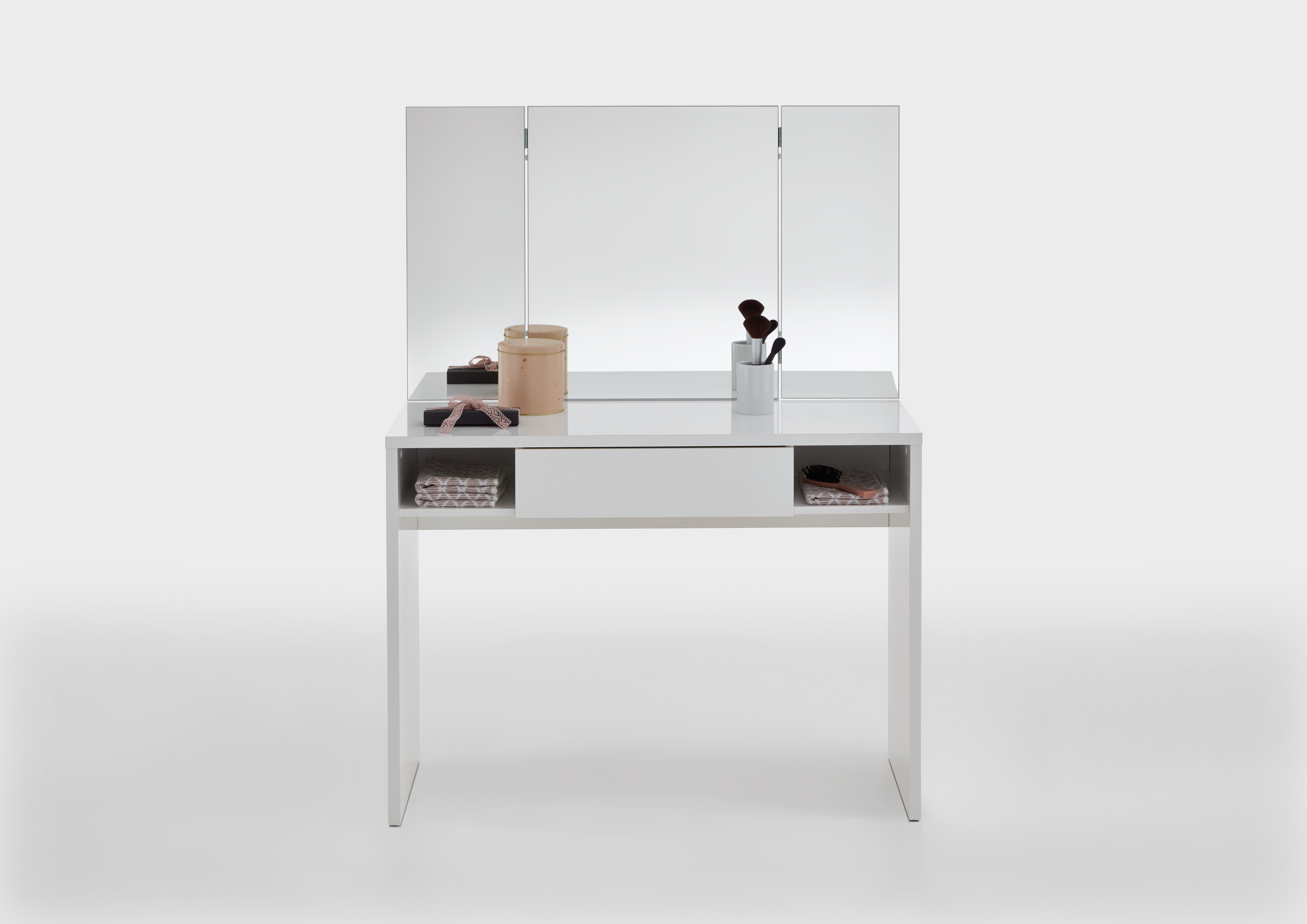 Coiffeuse Schminki - blanc - Image 5