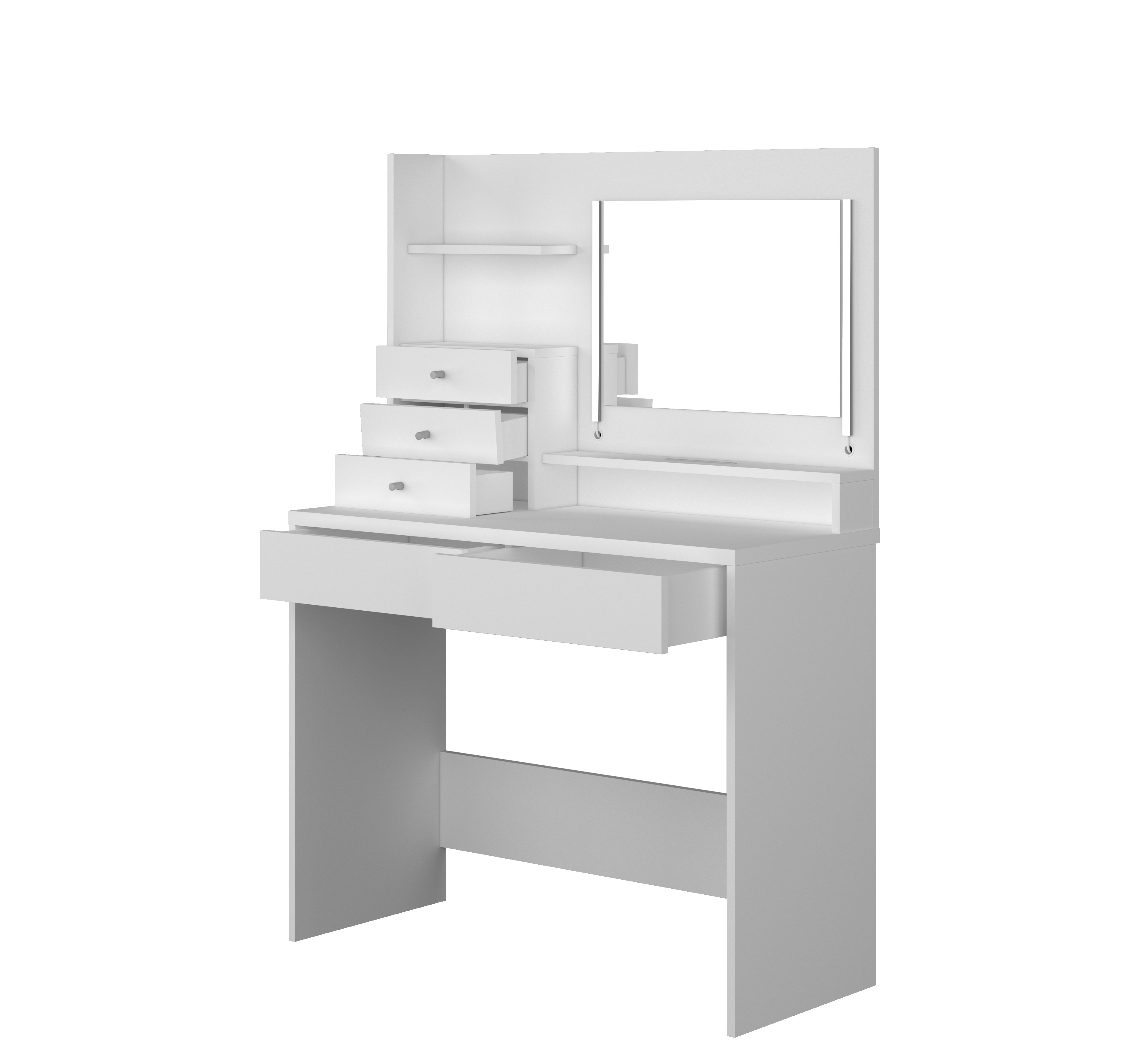 Coiffeuse Wish - blanc - Image 2