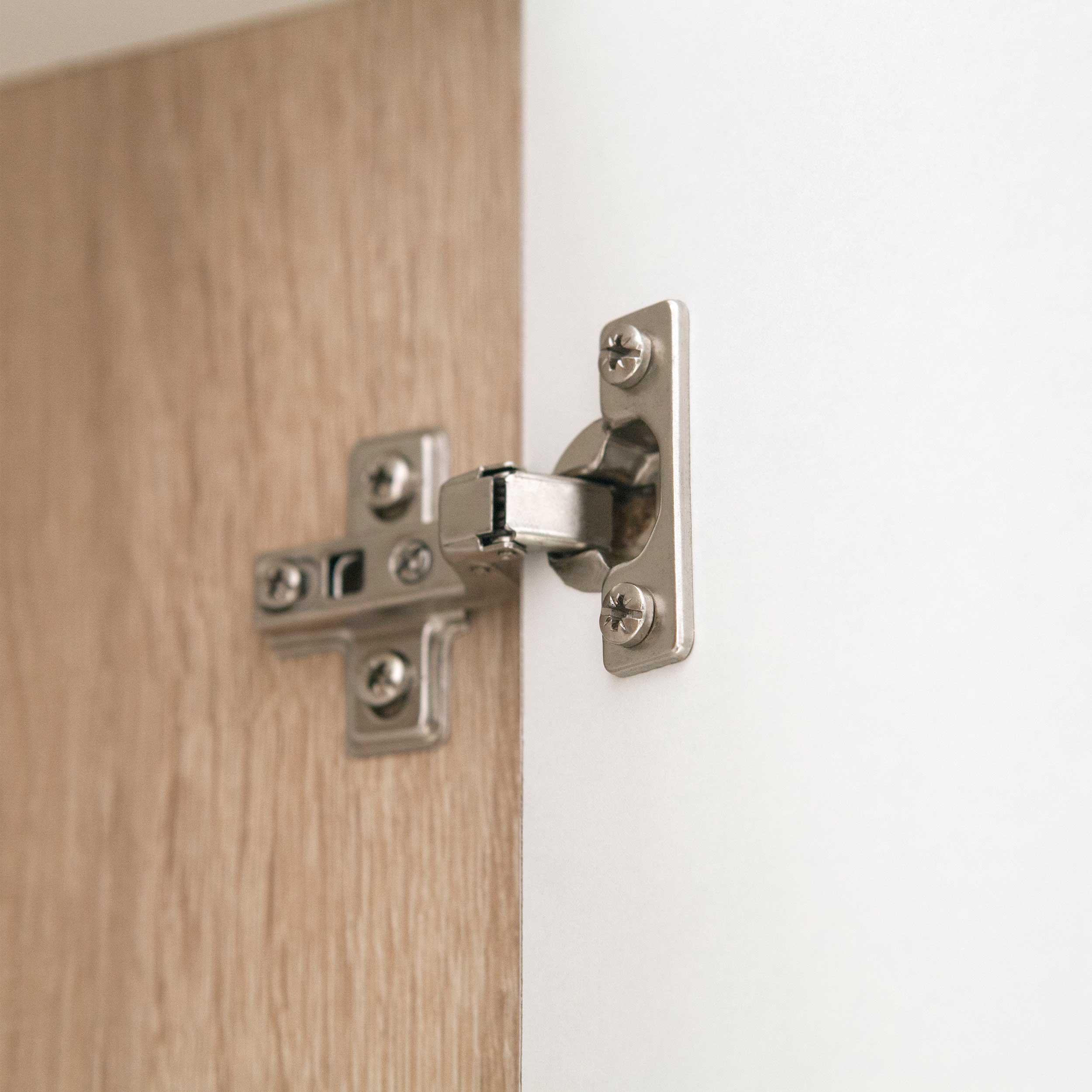 Colonne Biarritz 2 portes - blanc/chêne - Image 4