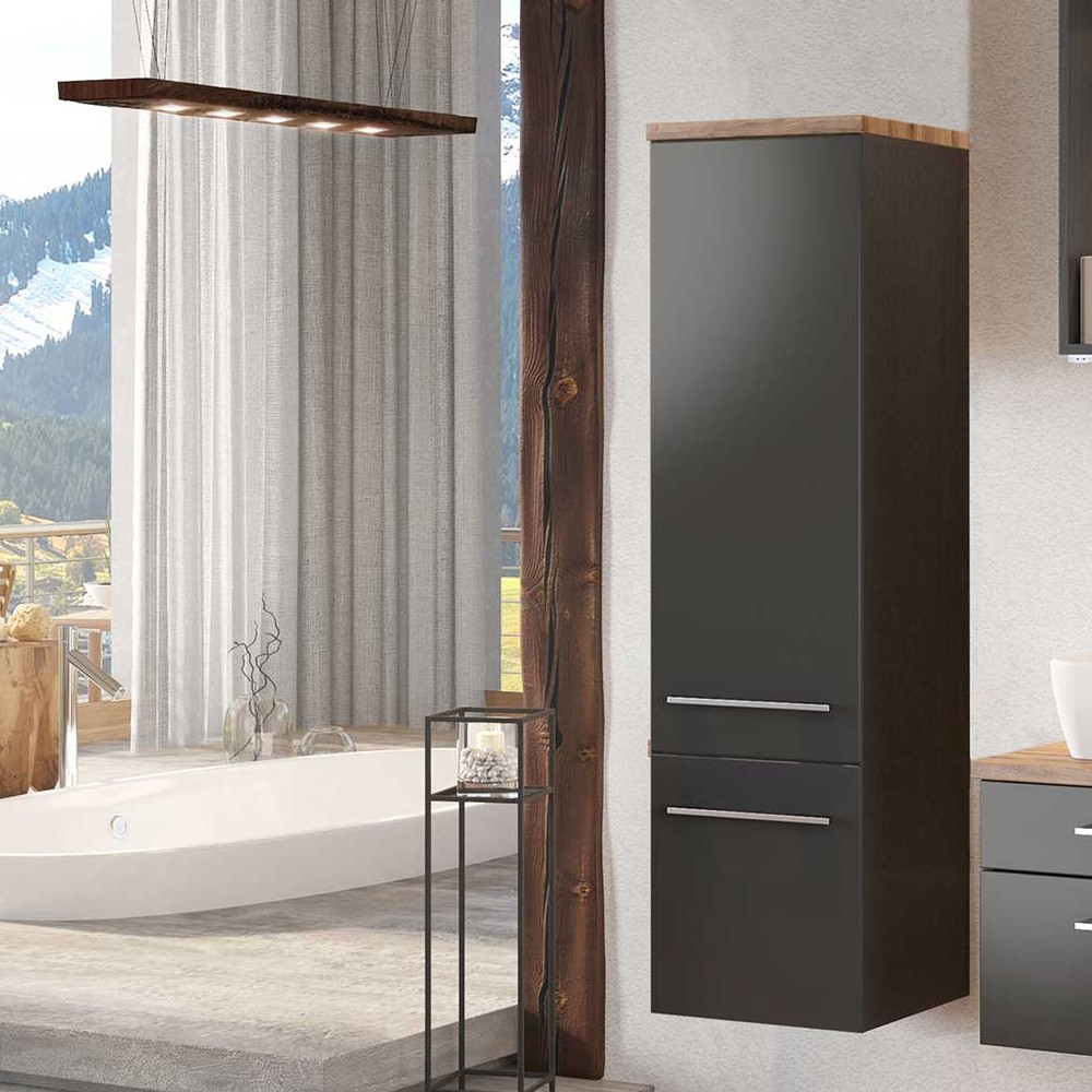 Colonne Dasa à 2 portes - graphite/gris mat - Image 1