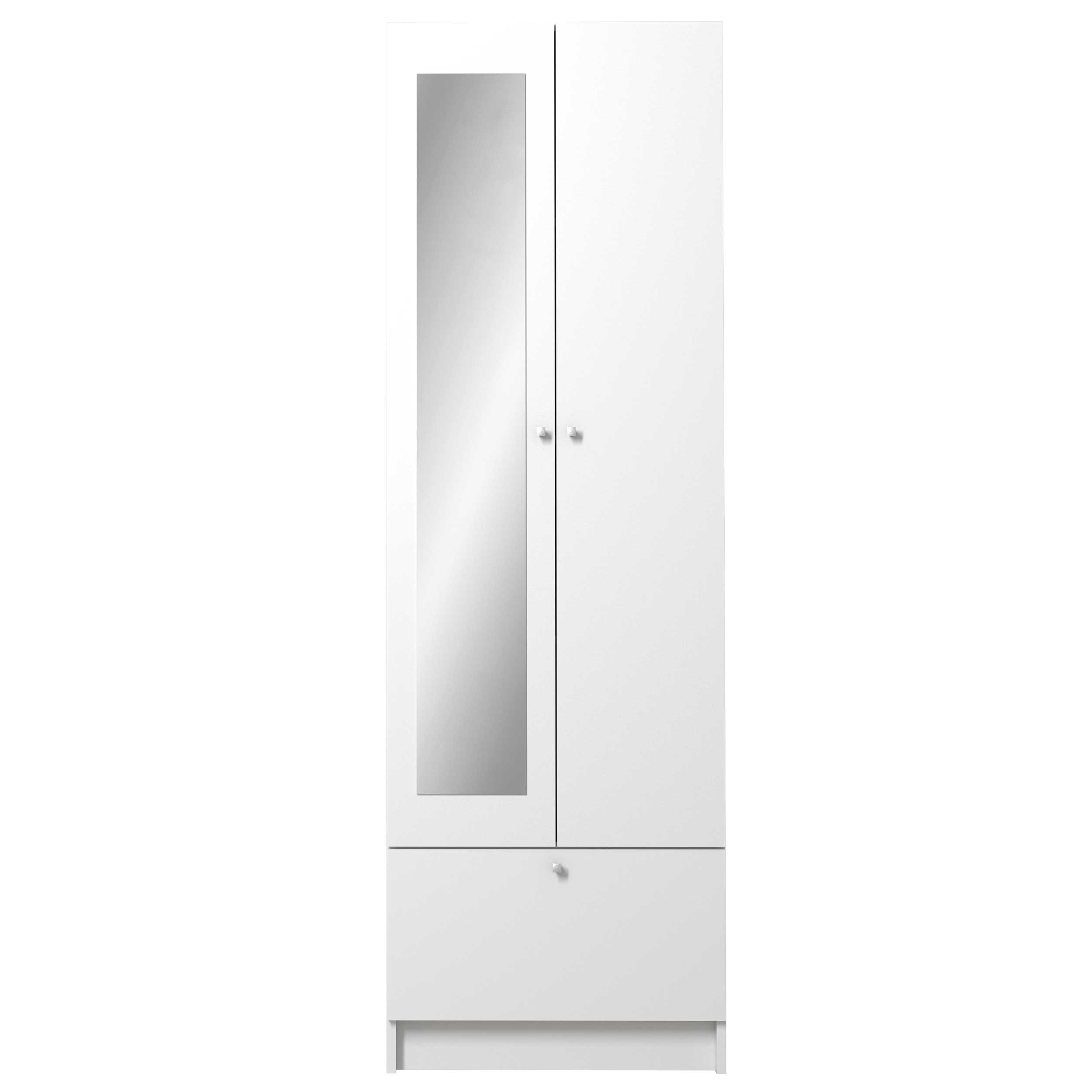 Colonne de salle de bains Fares 59cm à 2 portes & 1 tiroir - blanc - Image 10