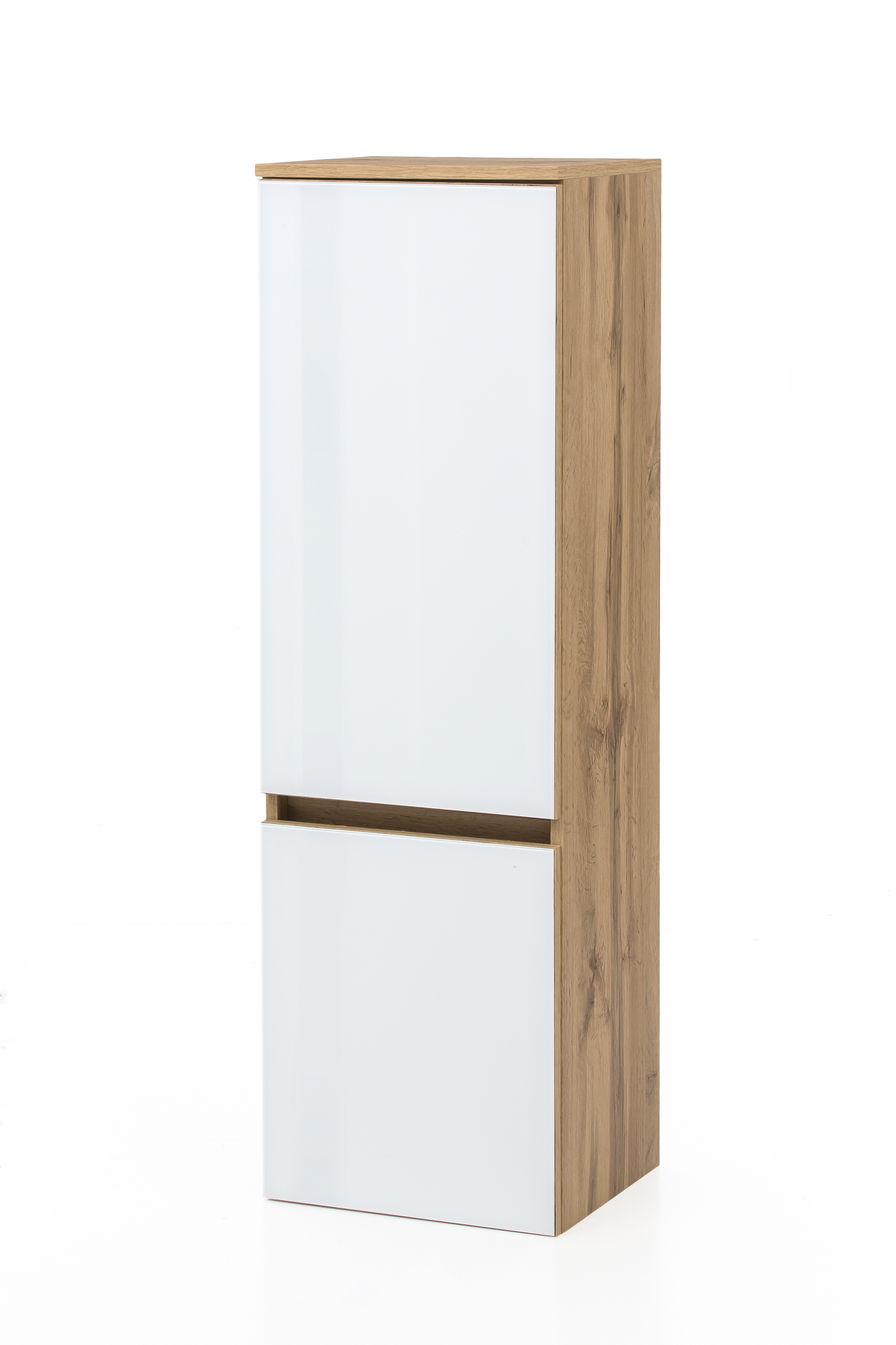 Colonne Helina 40cm 2 portes - chêne/blanc - Image 12