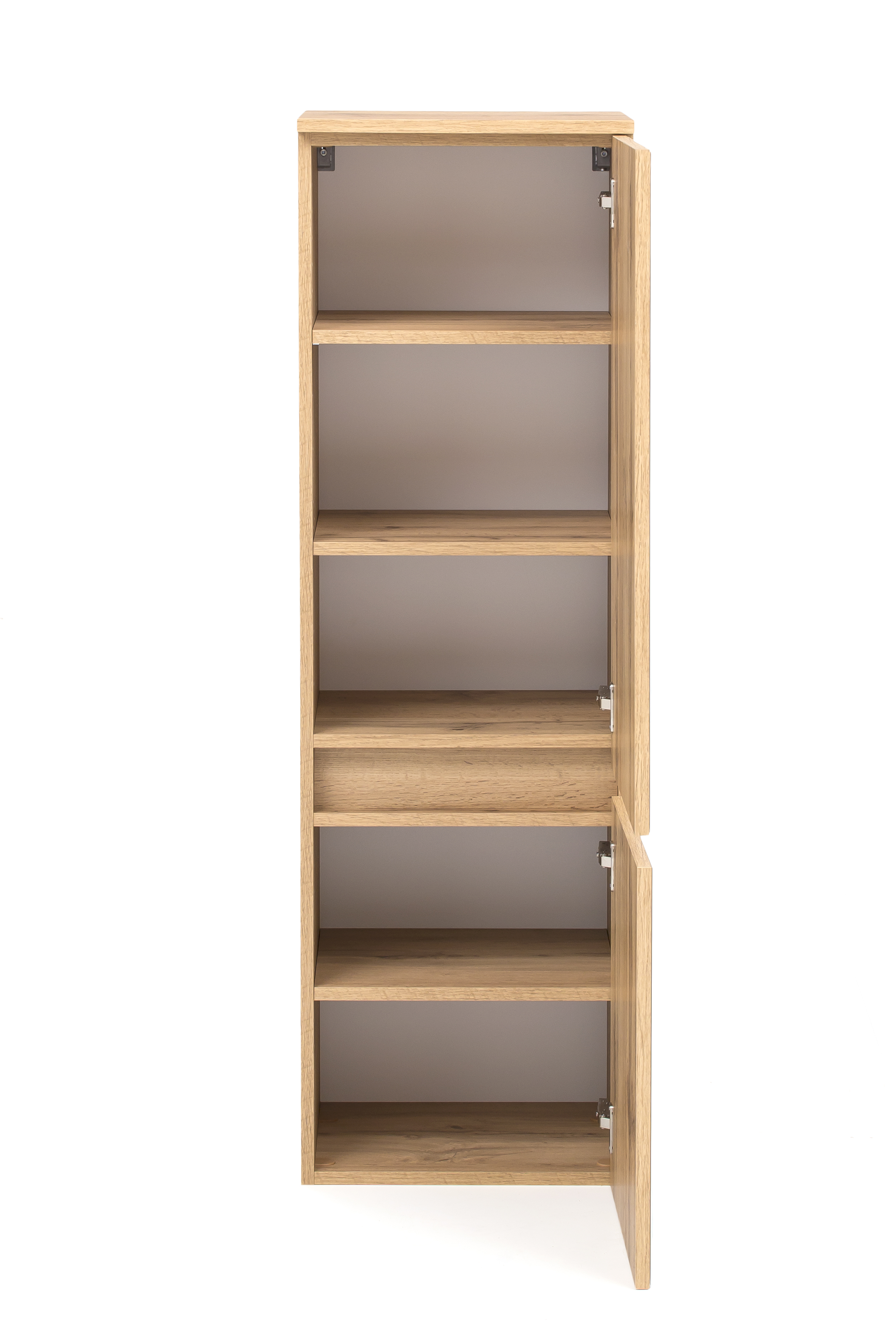 Colonne Helina 40cm 2 portes - chêne/blanc - Image 9