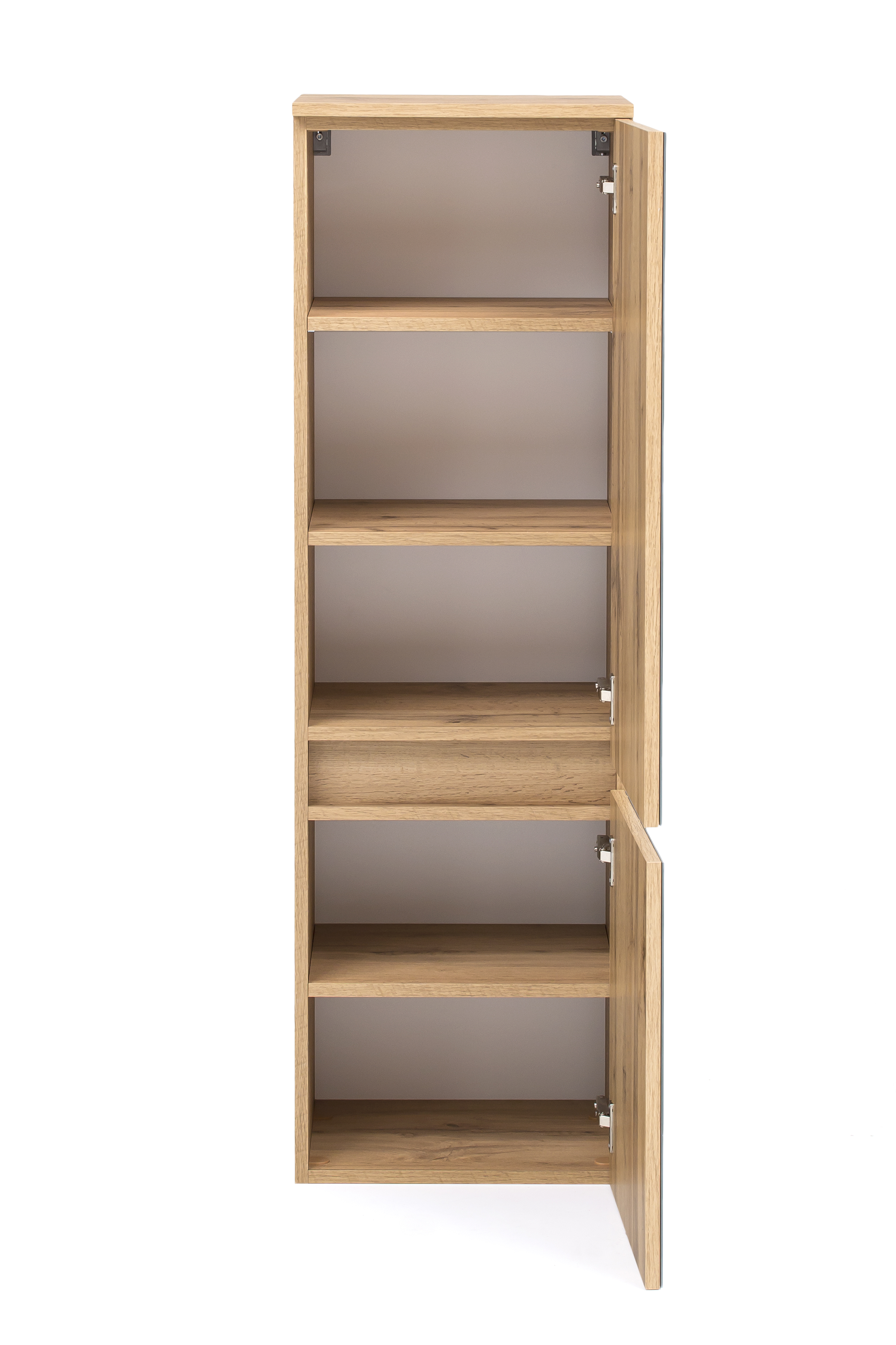 Colonne Helina 40cm 2 portes - chêne/gris - Image 8