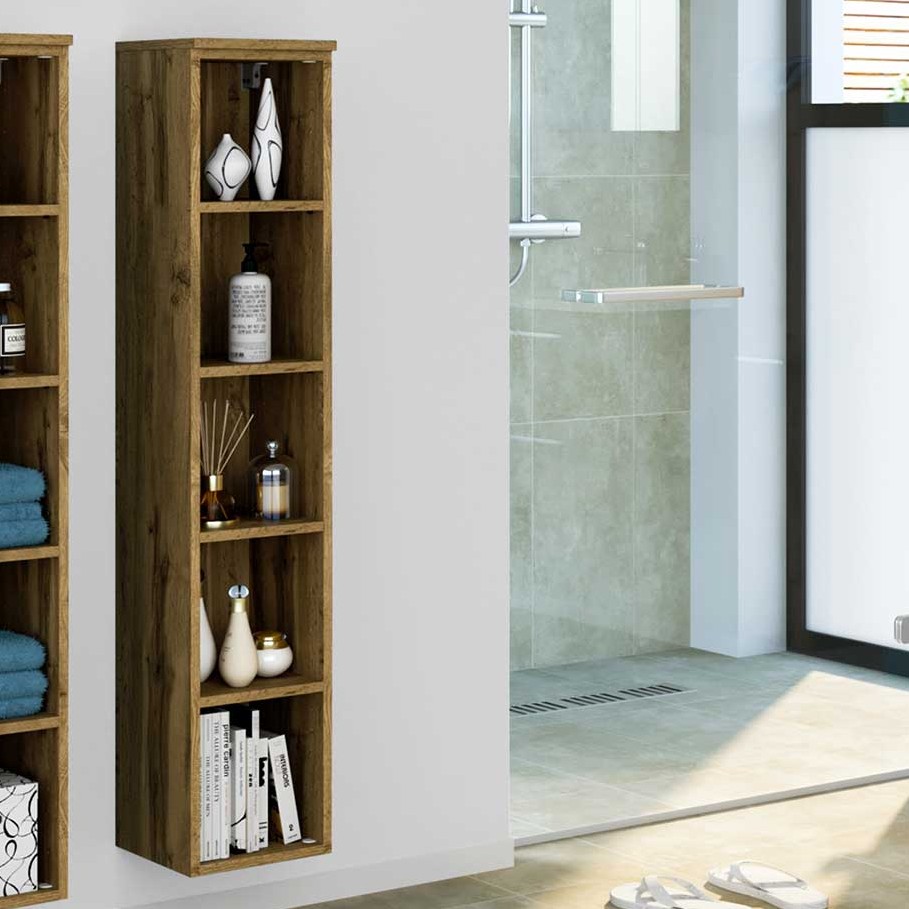 Colonne ouverte Gene 25cm - chêne wotan