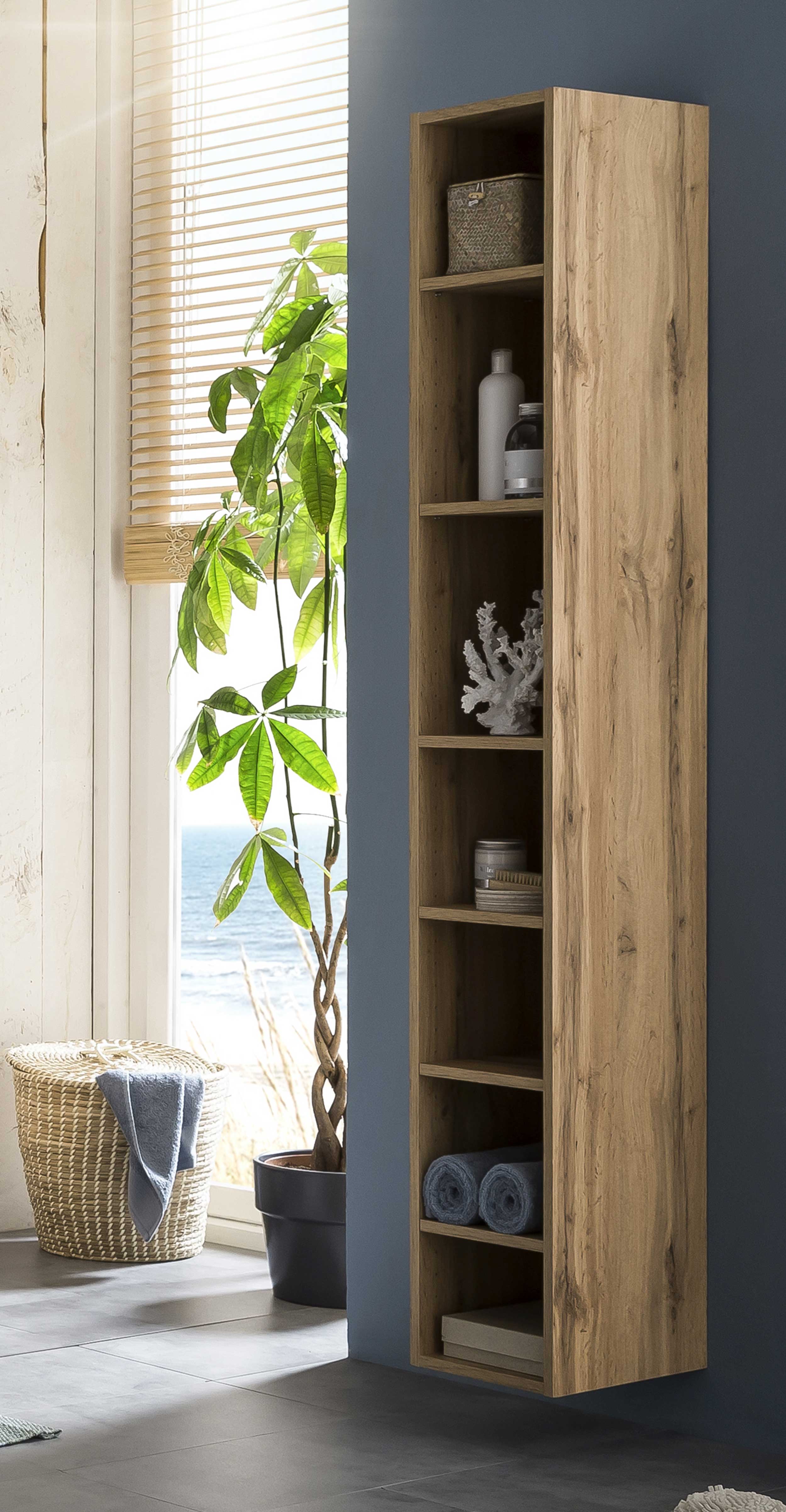 Colonne ouverte Sefa haut 25cm - chêne wotan - Image 6