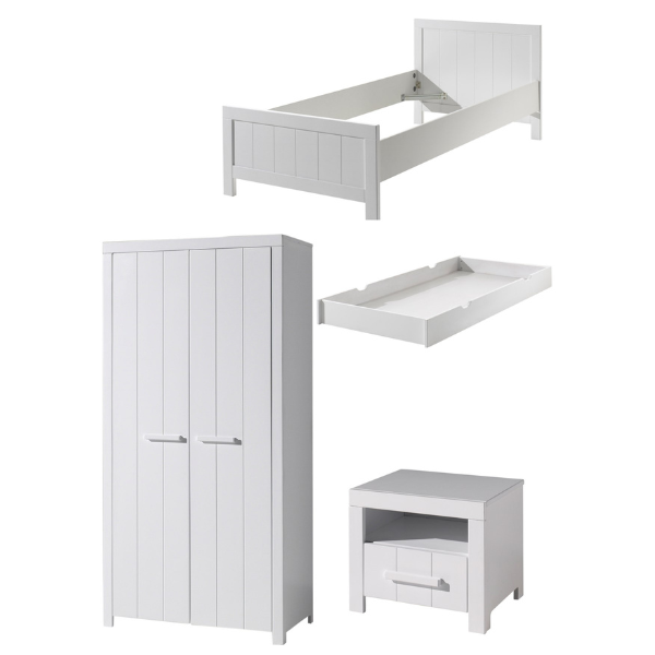 Combinaison de chambre d'enfant Erik 17-blanc